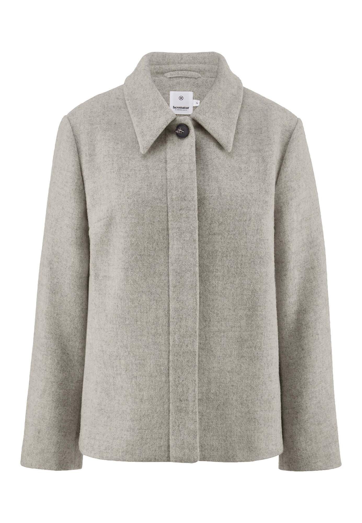 Hessnatur Outdoorjacke Deichschaf Regular aus regionaler Schurwolle (1-St) günstig online kaufen