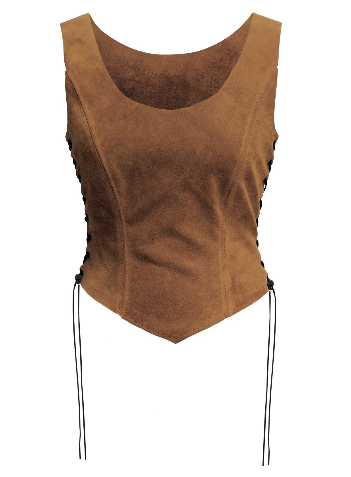 Andracor Kostüm Ledermieder - Schankmaid, Ledermieder wie dieses stehen der Abenteurerin genau so gut wie der Sc