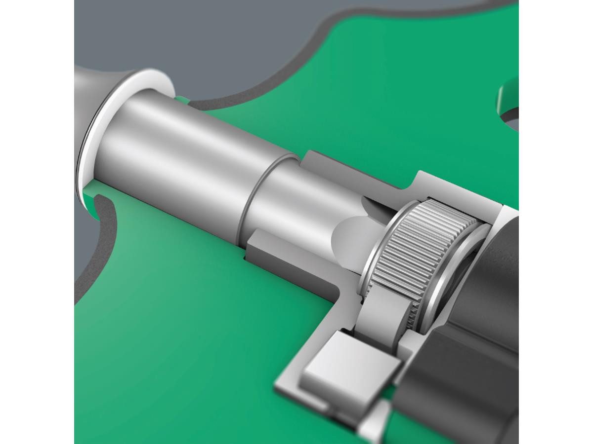 Wera Schraubendreher Kraftform Kompakt 400 RA SHK, (Set, 19-teilig), Umschalthebel für Richtungswechsel, 1/4" Außensechskantantrieb