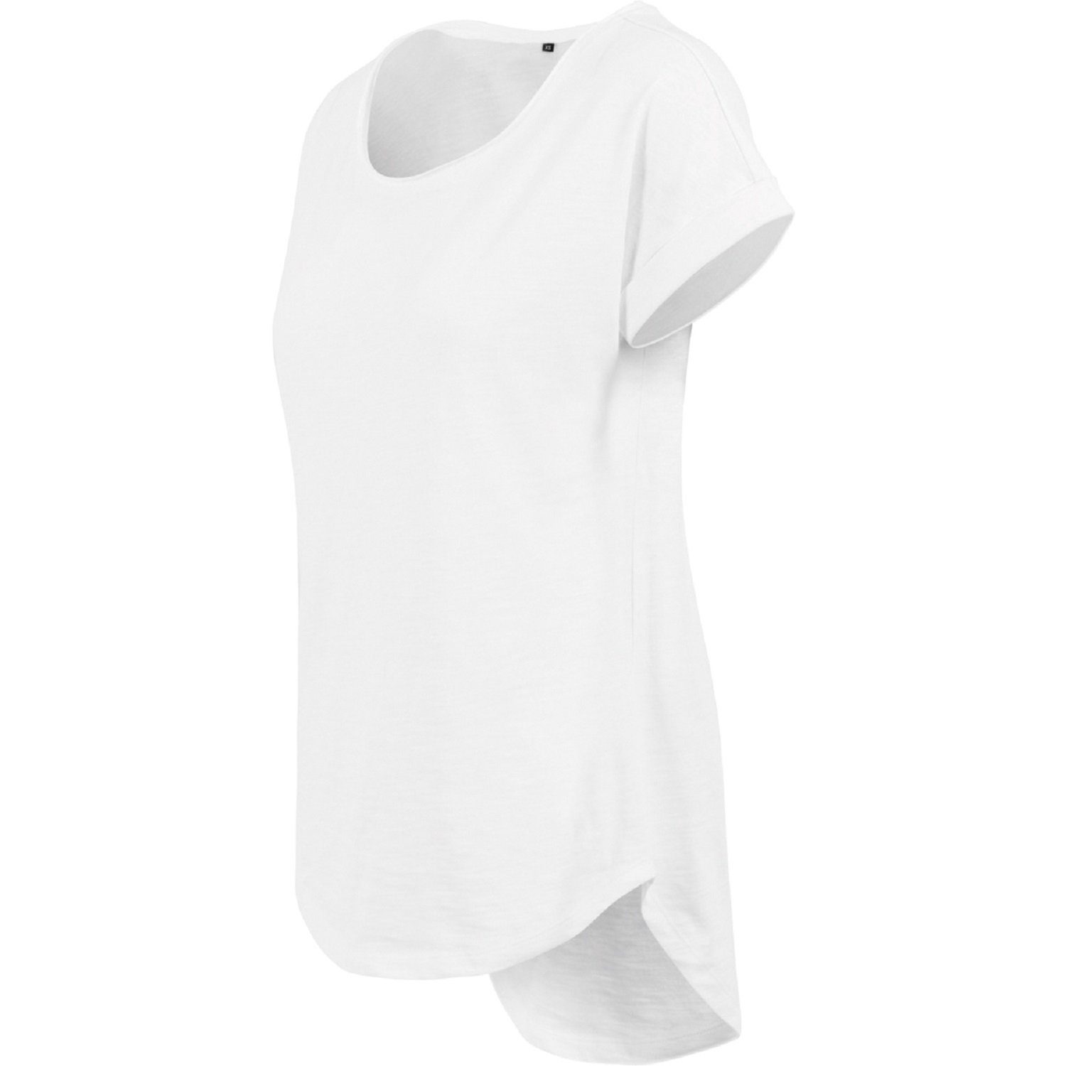 WITORU T-Shirt 1er/2er Pack Damen Long Slub T-Shirt für Frauen u. Mädchen (1-tlg) Gr. XS bis 5XL - 100% Baumwolle