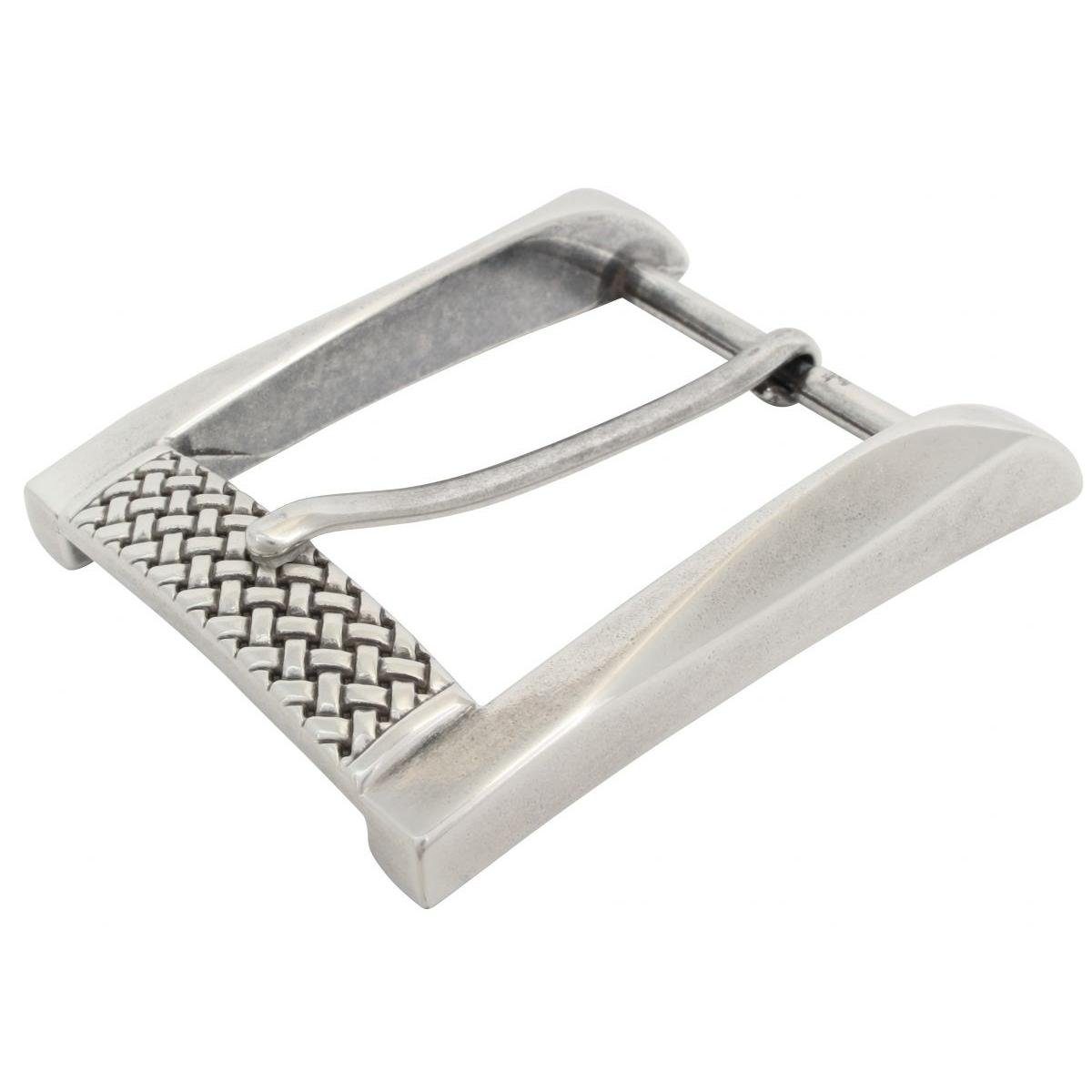 BELTINGER Gürtelschnalle Lucca 4,0cm - Gürtelschließe 40mm - Dorn-Schließe - Gürtel bis 4cm (1-St)