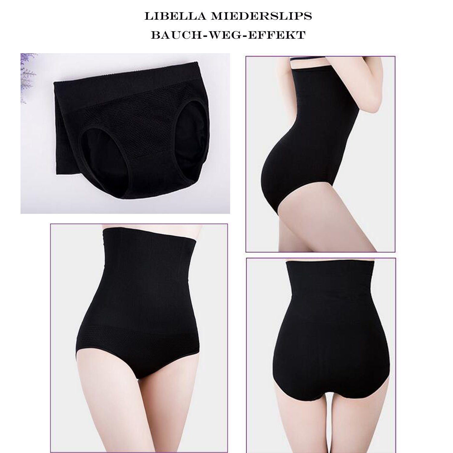 Libella Taillenshaper 3608 (2er-Pack, 2-St) Damen figurenformend Miederslip mit Bauch-Weg-Effekt