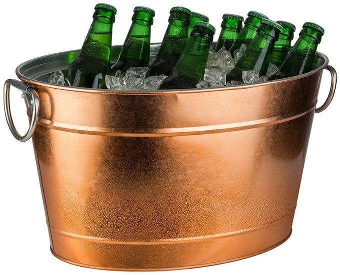 APS Wein- und Sektkühler TIN, Metall, 11 Liter