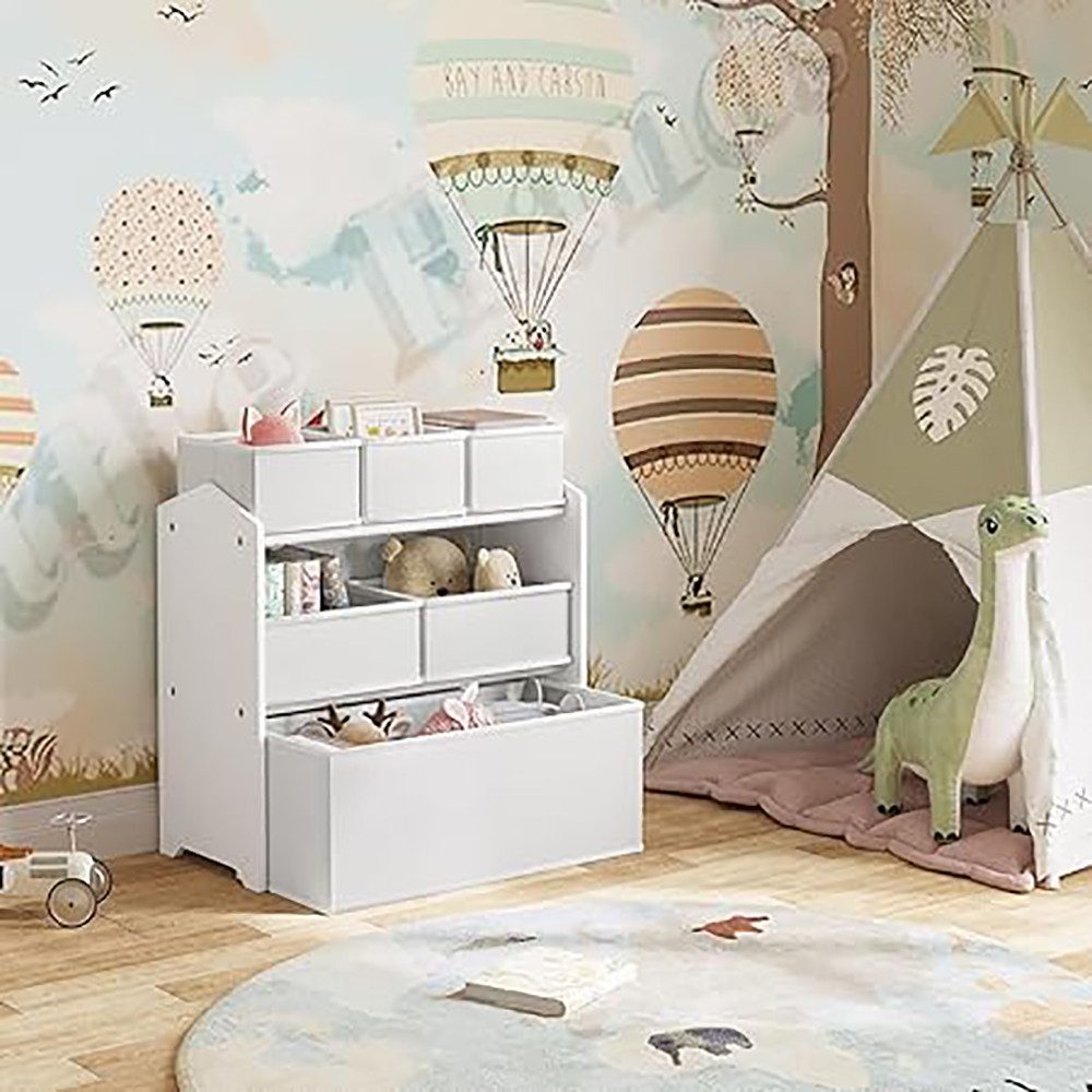 EUGAD Kinderregal, 1-tlg., Offener Stauraum, 6 günstig online kaufen