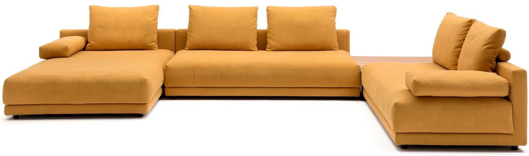 freistil ROLF BENZ Ecksofa freistil 142 Mega-Wohnlandschaft als Elementprogramm mit viel Platz, Qualität und Komfort der Extraklasse. € 13.572,00