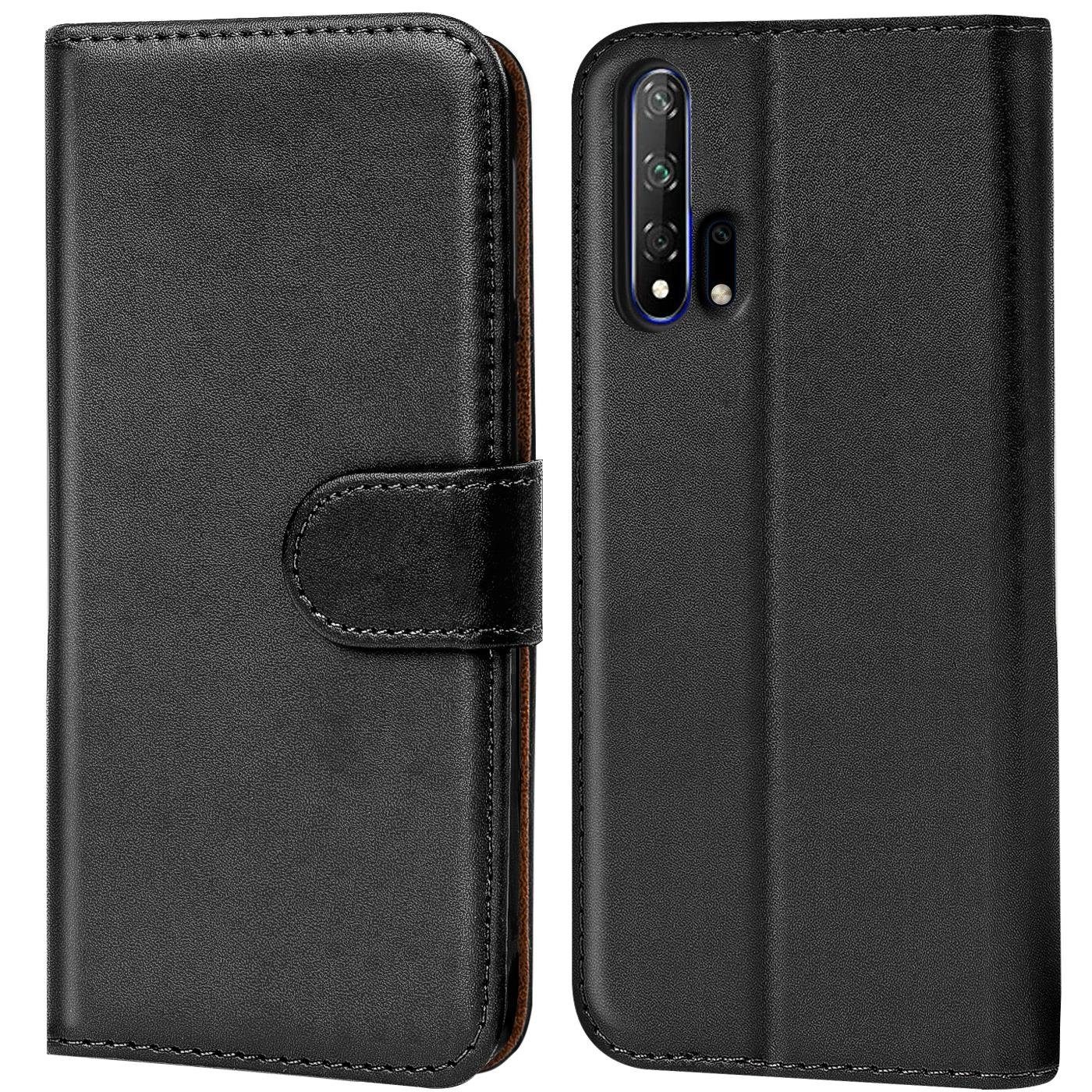 CoolGadget Handyhülle Book Case Handy Tasche für Honor 20 Pro 6,3 Zoll, Hülle Klapphülle Flip Cover Etui Schutzhülle stoßfest