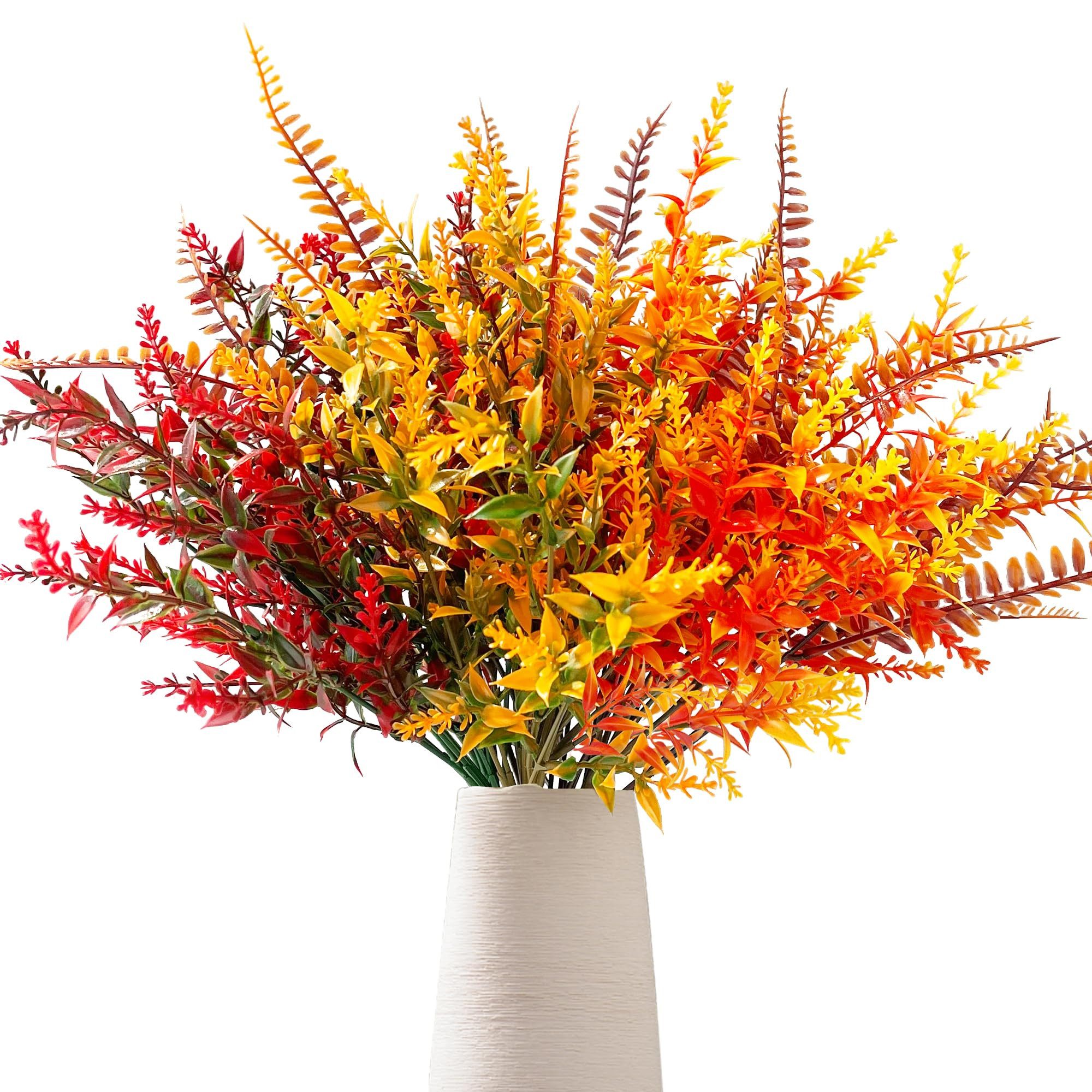 Kunstblumenstrauß Herbstblumen Künstlich, 8 Bündel Herbststrauß Kunstblumen günstig online kaufen