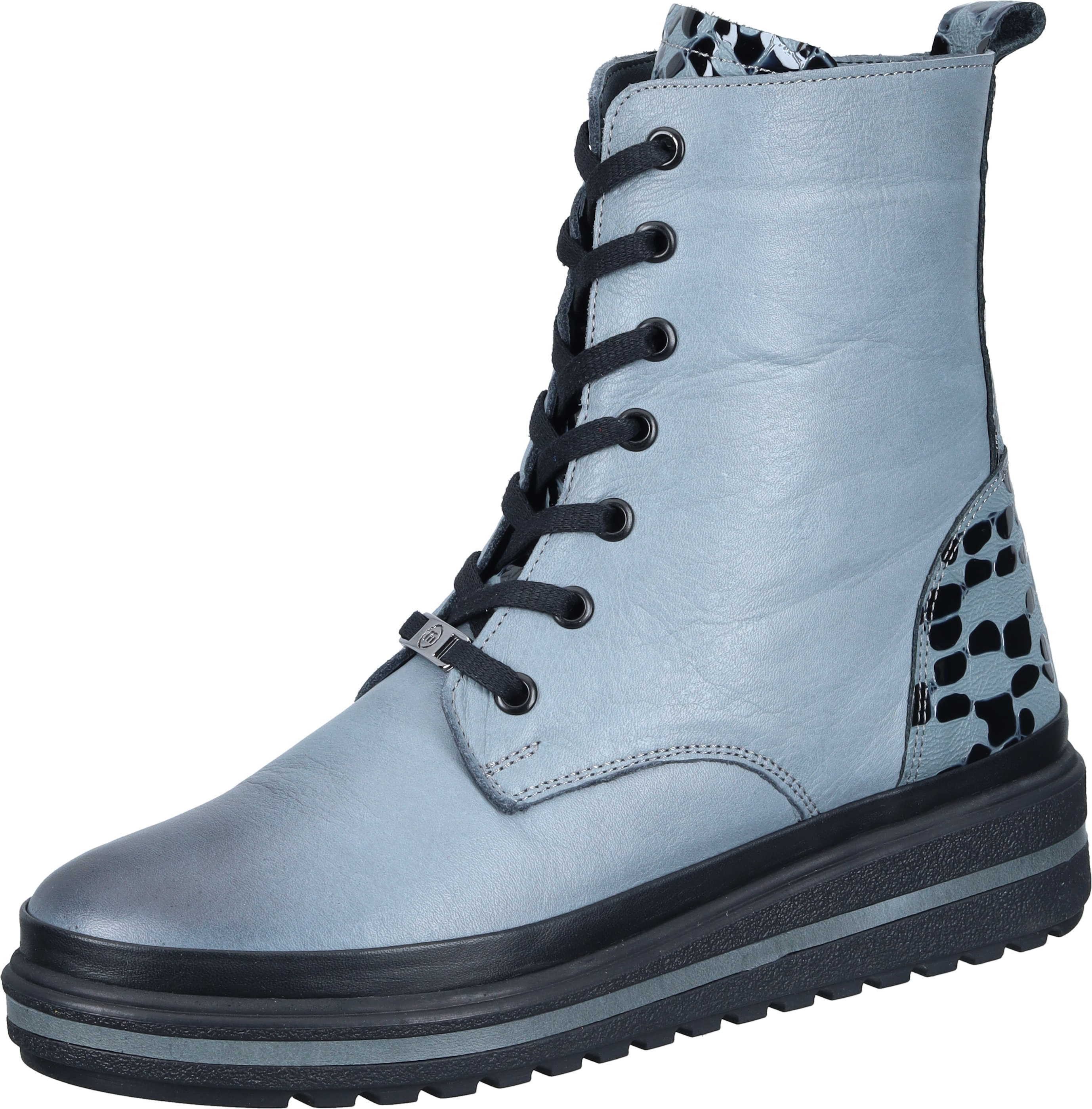 Manitu Сапогиetten Schnürstiefelette aus echtem Leder