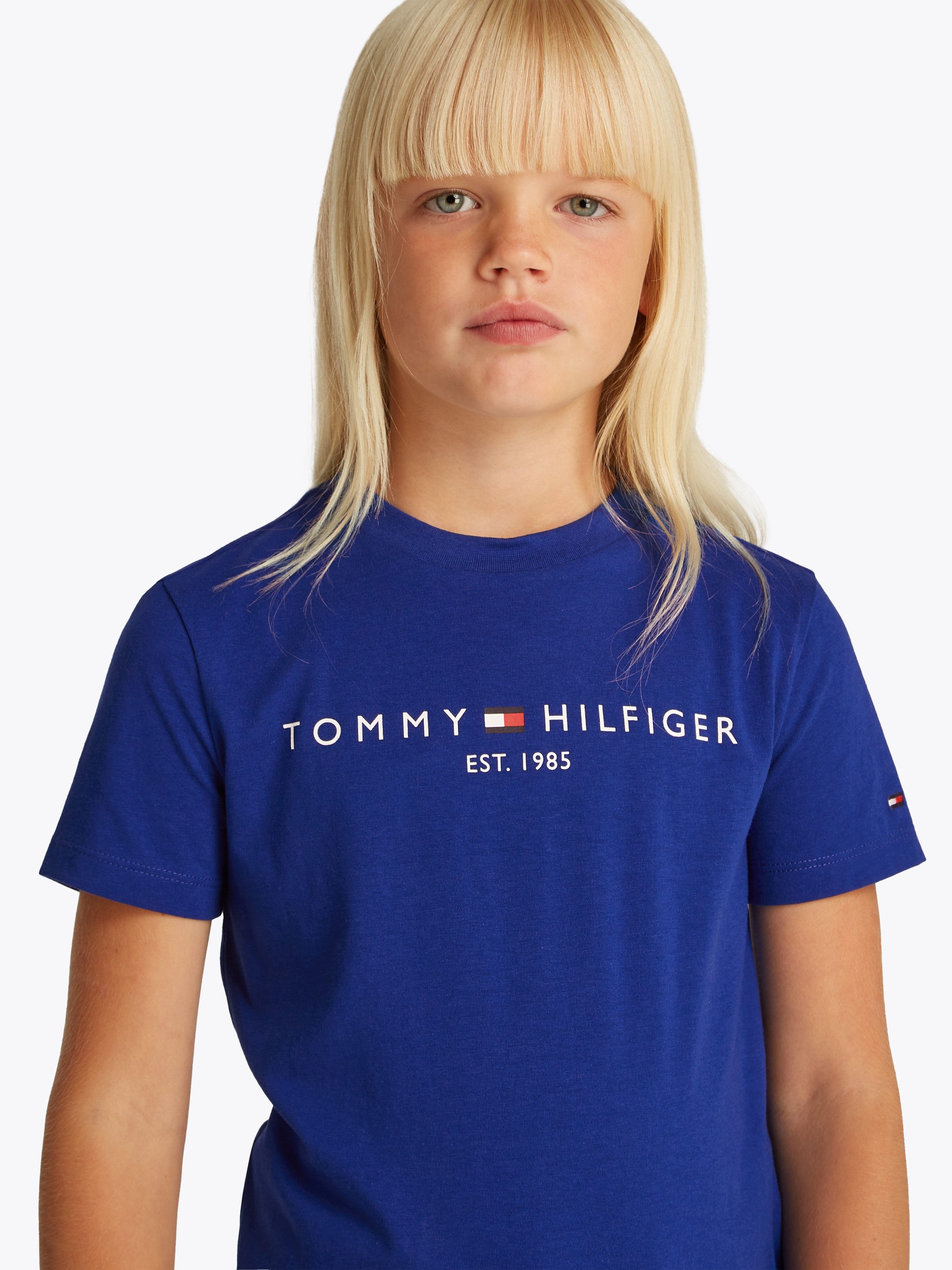 Tommy Hilfiger T-Shirt U ESSENTIAL TEE S/S mit Logoschriftzug