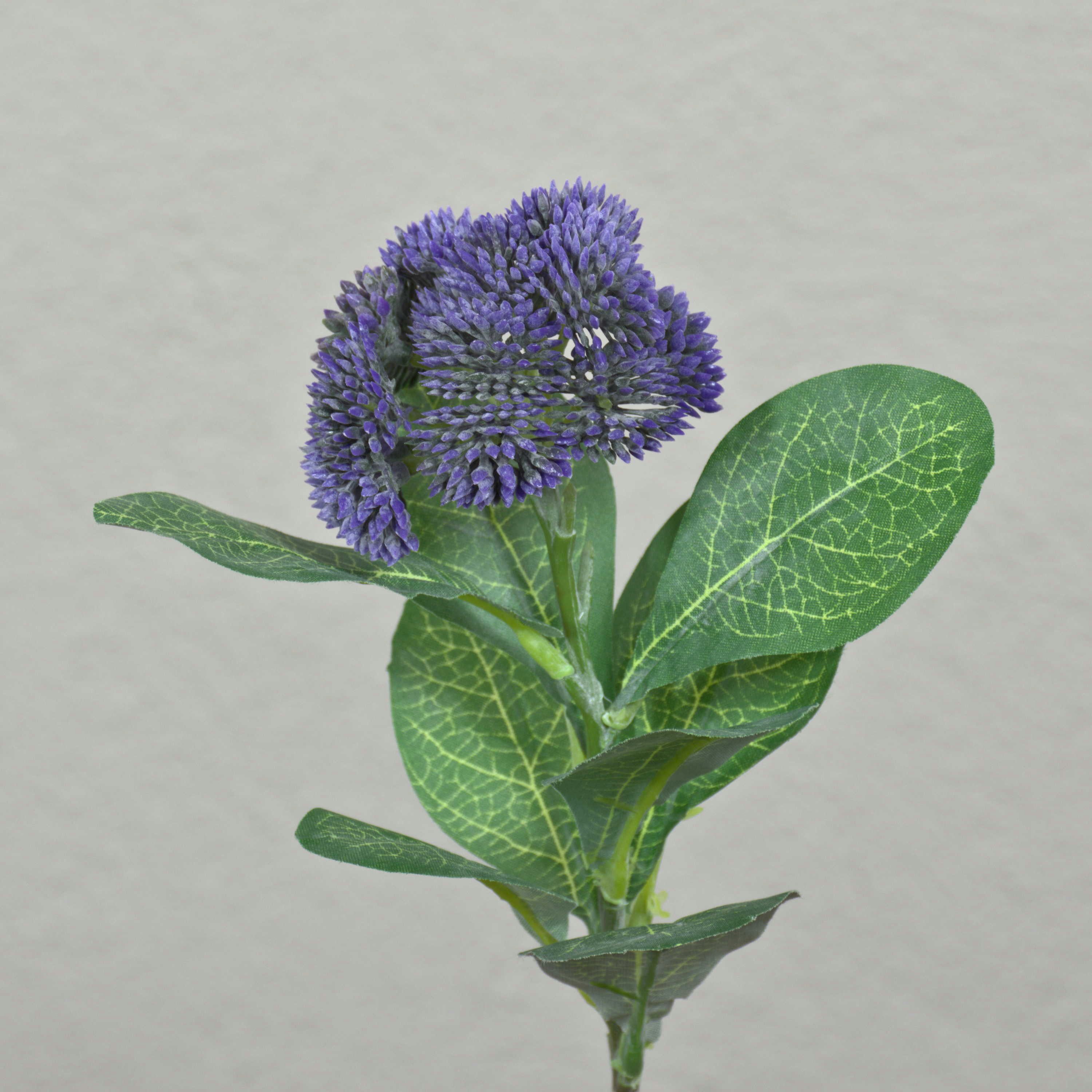 Kunstblume Sedum telephium Blüte EILIDH, lila, 30cm Sedum (Sedum telephium), artplants, Höhe 30.0 cm