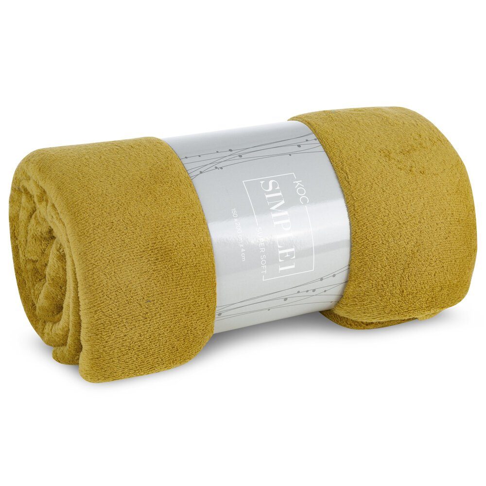 Wohndecke Simple/1, Eurofirany, Mikrofaser Decke, Tv-Decke, günstig online kaufen