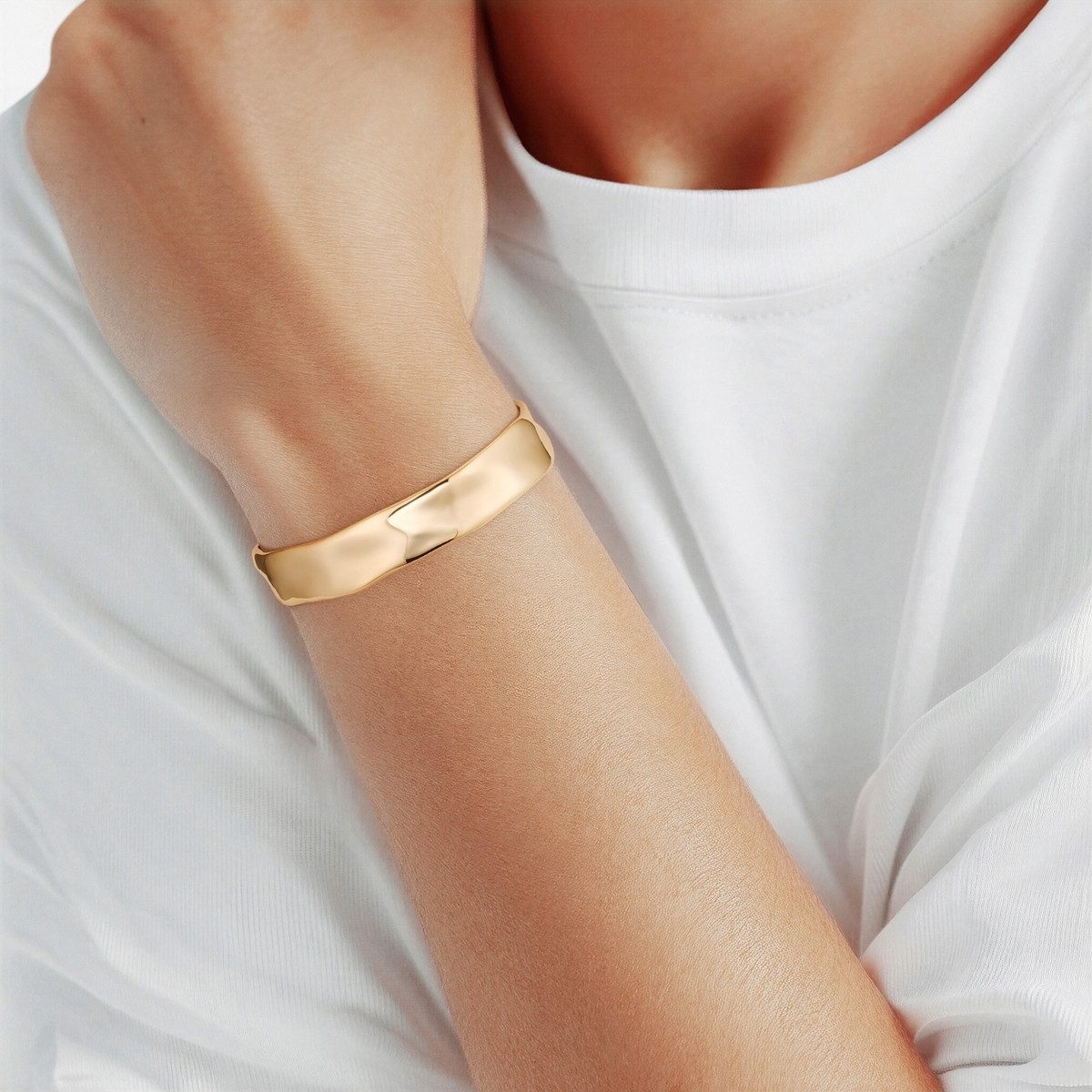 Yokoamii Armreif gelbgold günstig online kaufen