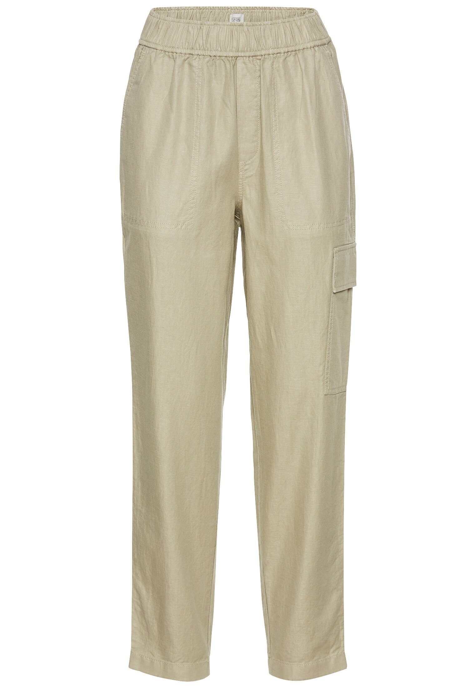 Stoffhose aus Leinenmix