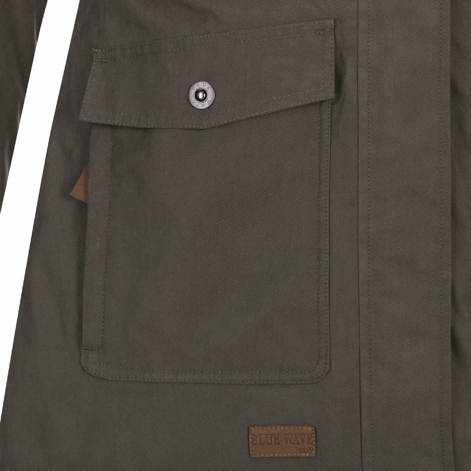 RennerXXL Regenmantel Blue Wave Anke Gefütterter Damen Winterparka Steppfutter große Größen Wasserdichter Damen Winterparka in Übergrößen mit Kapuze