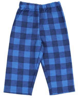 Sarcia.eu Pyjama Grau-blaues kariertes Pyjama 6-12 Monate