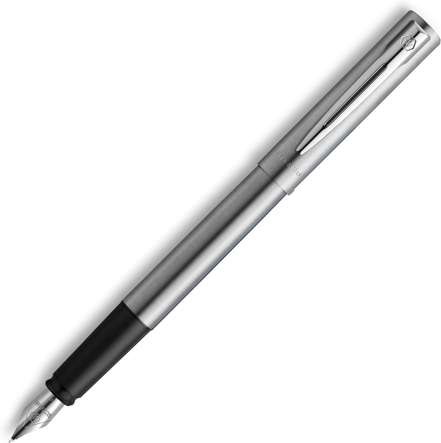 Waterman Paris Füllhalter Allure Chrome, Waterman Bundle aus Füllhalter und Kugelschreiber in Geschenkboxen