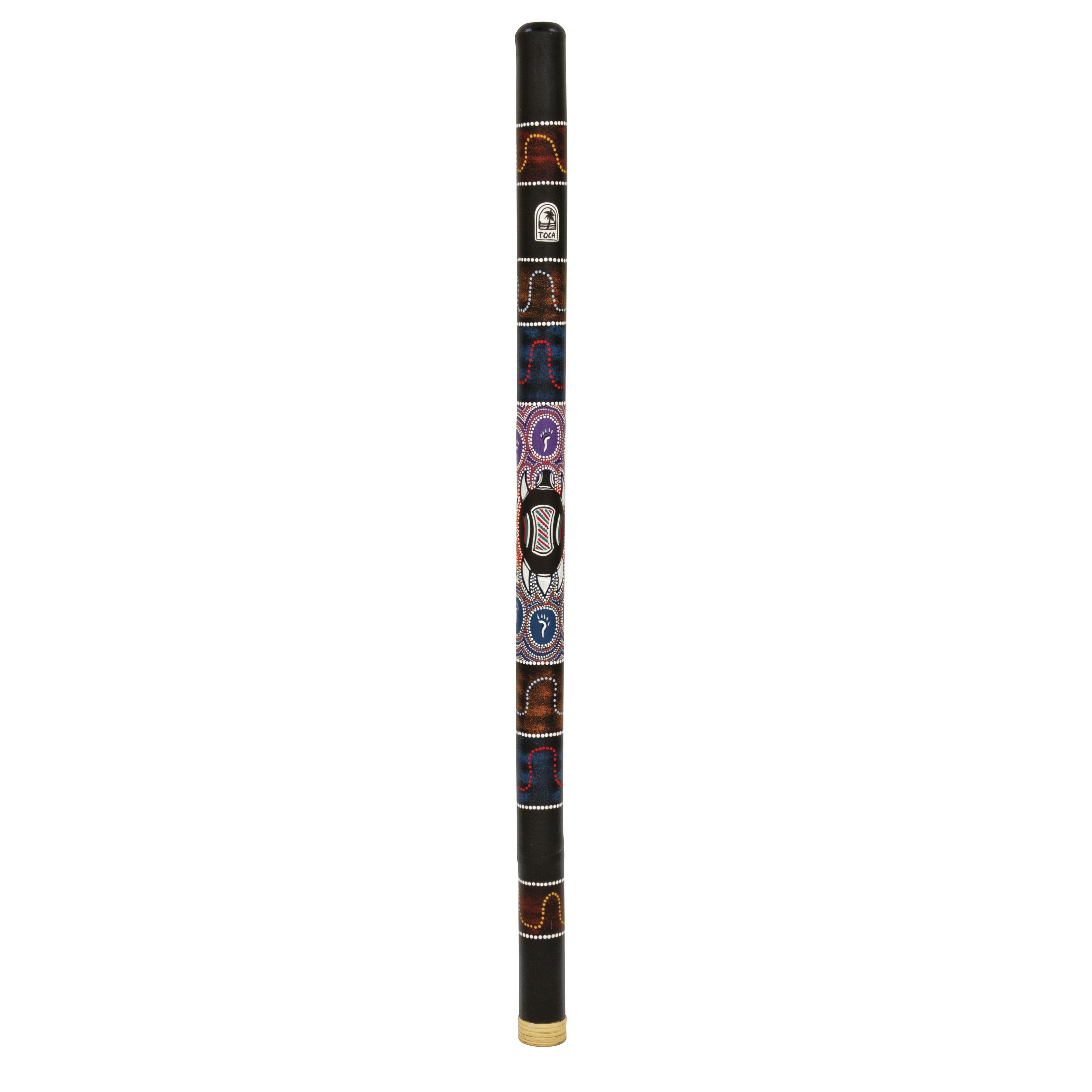 Toca Percussion Didgeridoo, Bamboo Didgeridoo DIDG-PT, 47", Turtle, Bamboo Didgeridoo DIDG-PT, 47", Turtle