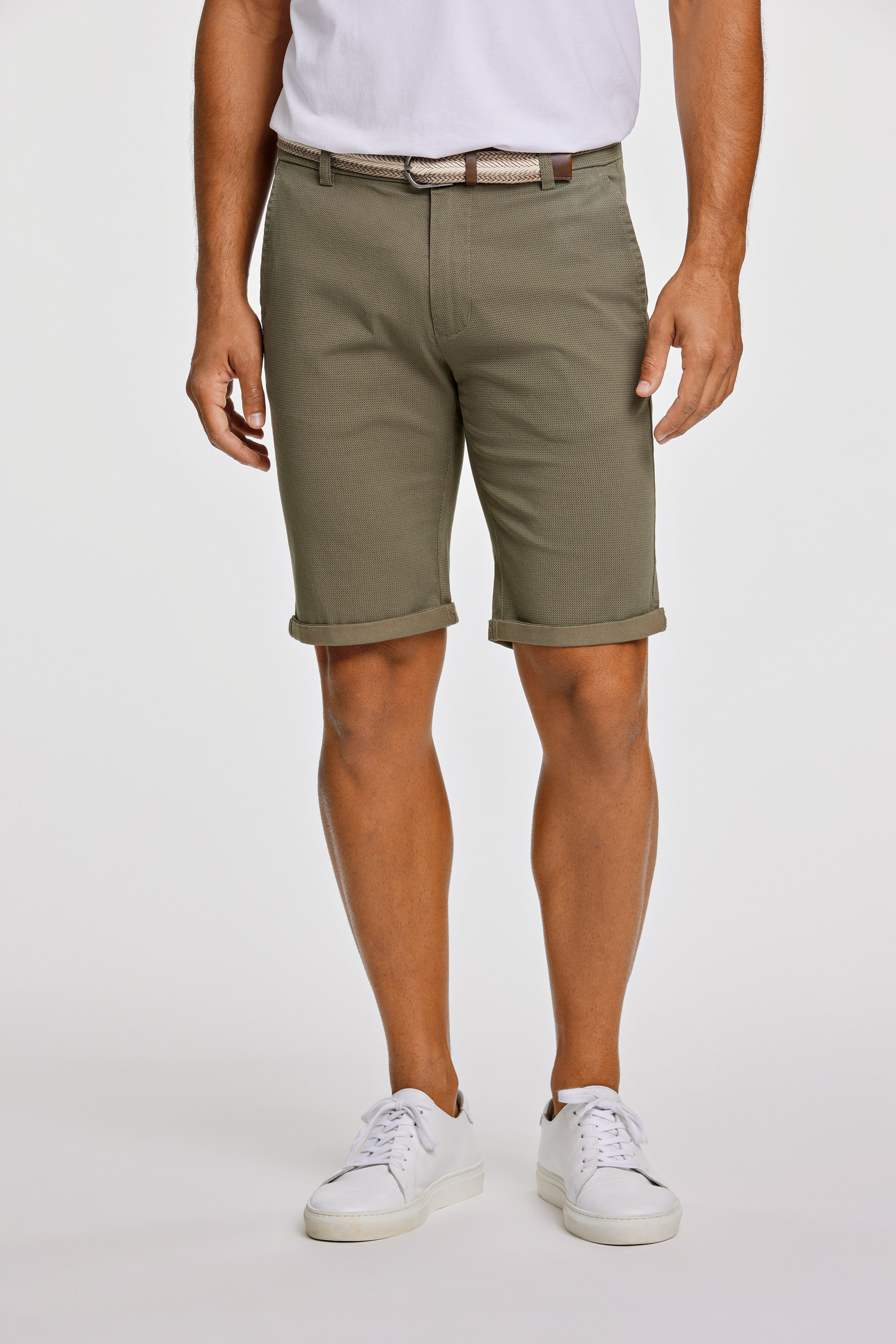 LINDBERGH Chinoshorts (2-tlg) mit Gürtel günstig online kaufen