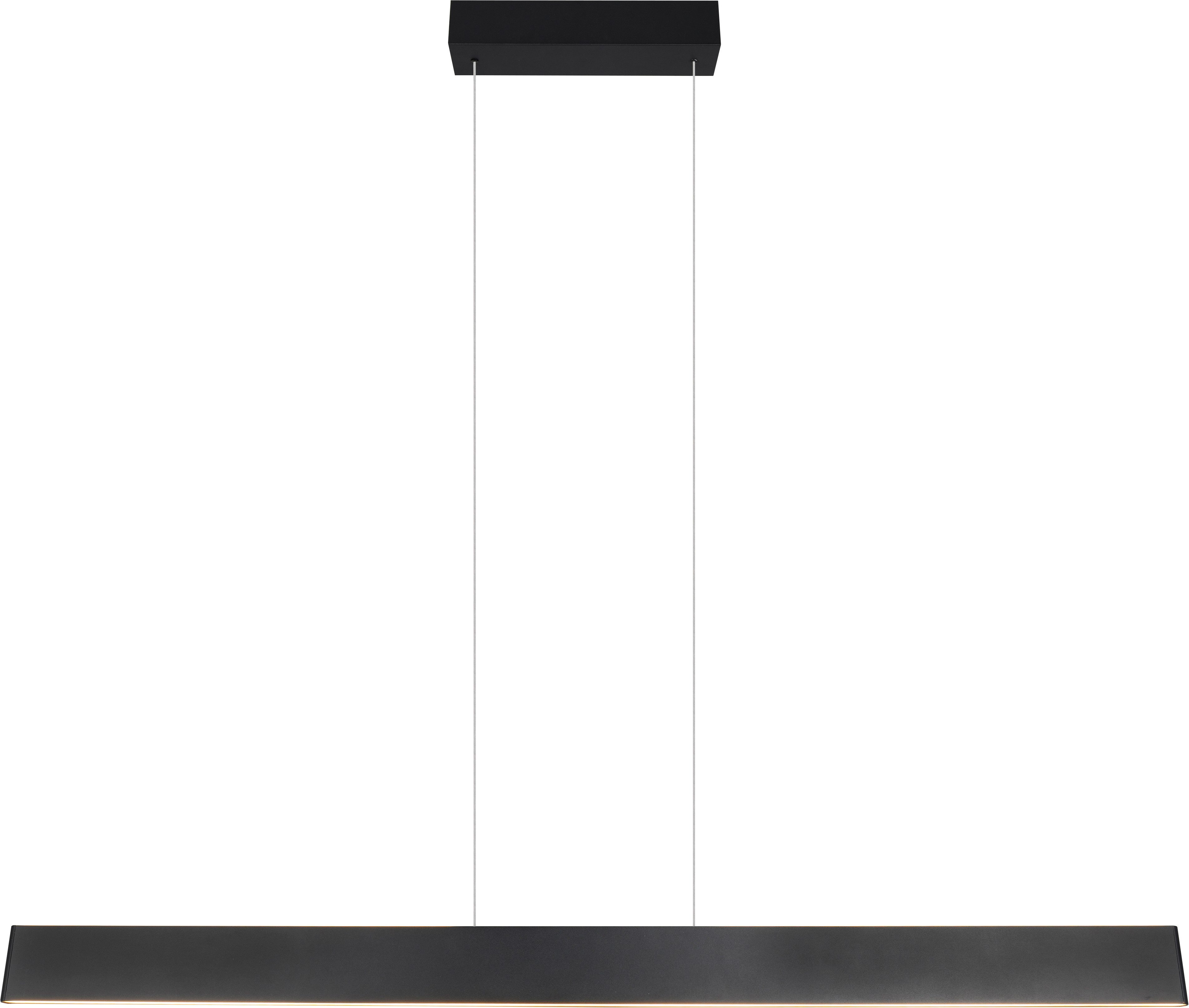 TRIO Leuchten LED Pendelleuchte GALWAY, 35W LED Hängelampe 4200 Lumen, CCT Lichtfarbe einstellbar, Dimmfunktion, LED fest integriert, Farbwechsler, warmweiß - kaltweiß, LiftMe-Funktion 60-150cm Höhe, Touch Dimmer, up-and-down Licht