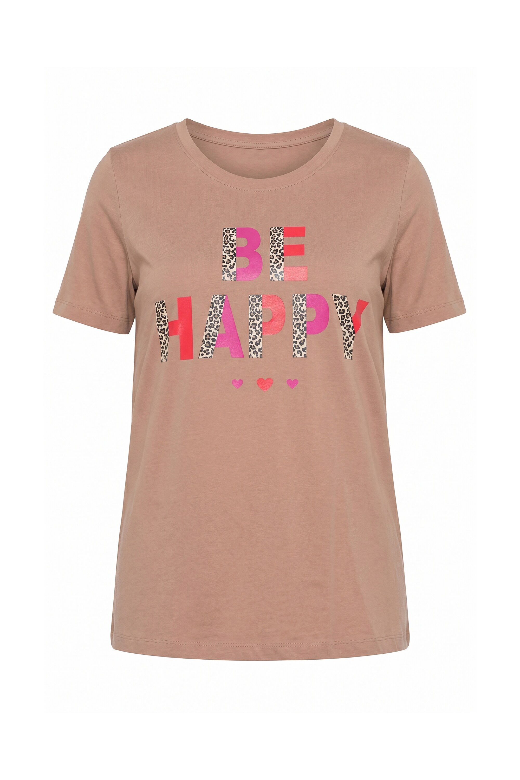 MIAMODA T-Shirt T-Shirt A-Linie Schriftzug