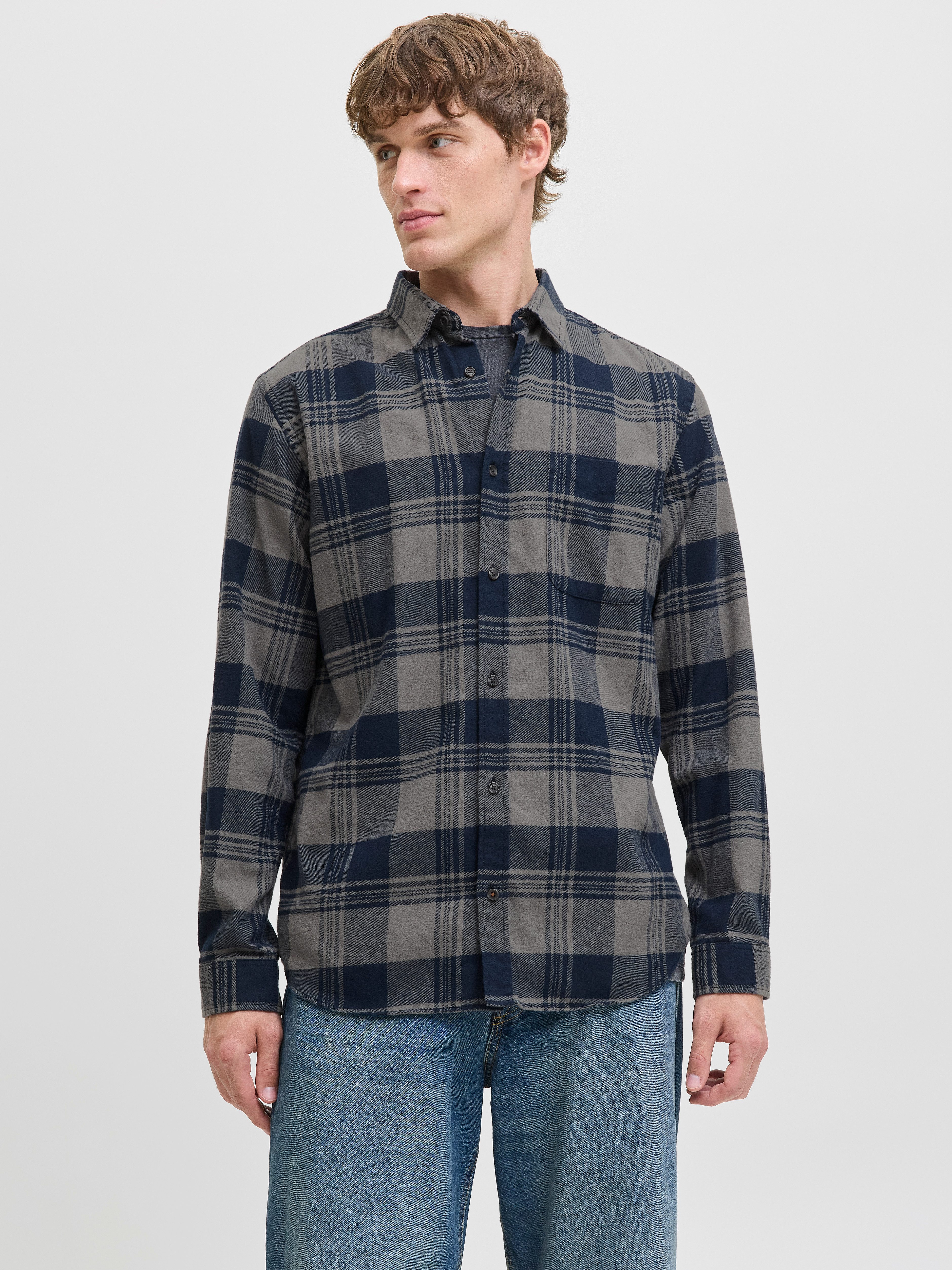 Jack & Jones Langarmhemd JJJAMES BUFFALO günstig online kaufen