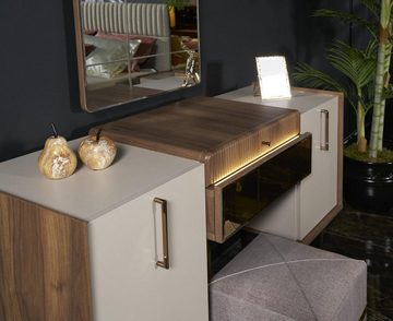 JVmoebel Schminktisch Modern Design Schminktisch mit Spiegel Luxus Schlafzimmer Möbel (Schminktisch / Spiegel), Made In Europe