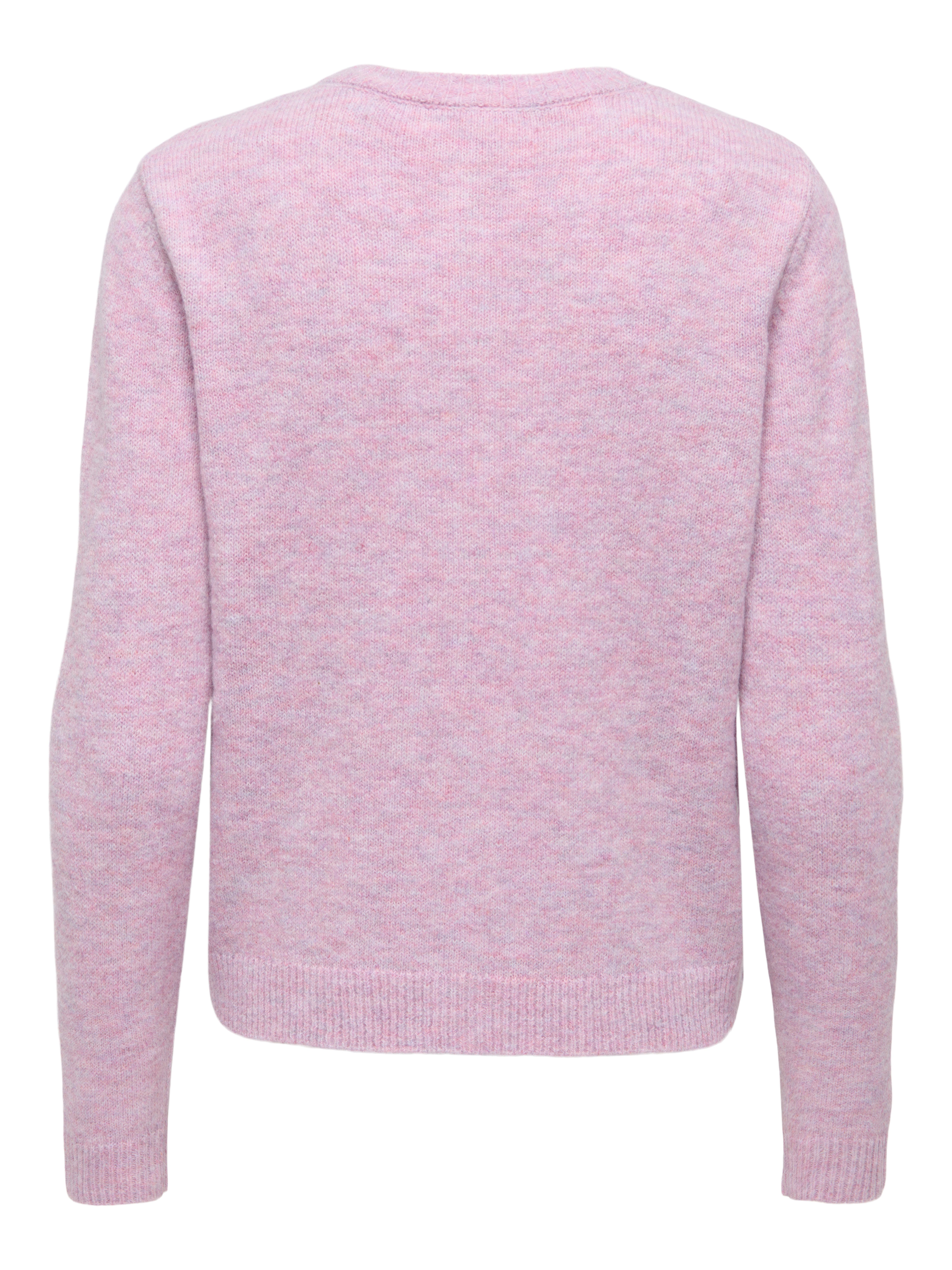 ONLY Strickjacke ONLOLIVIA LS O-NECK CARDIGAN CC KNT Materialmix, regular fit