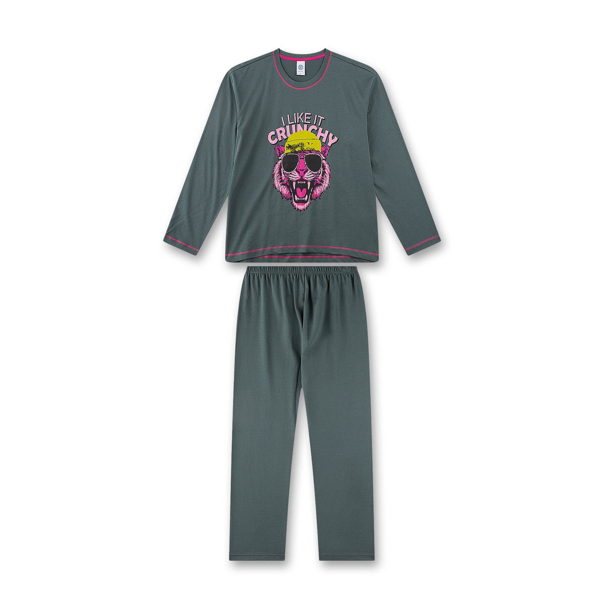 Sanetta Pyjama Mädchen Pyjama 1er Pack Baumwolle (2 tlg)