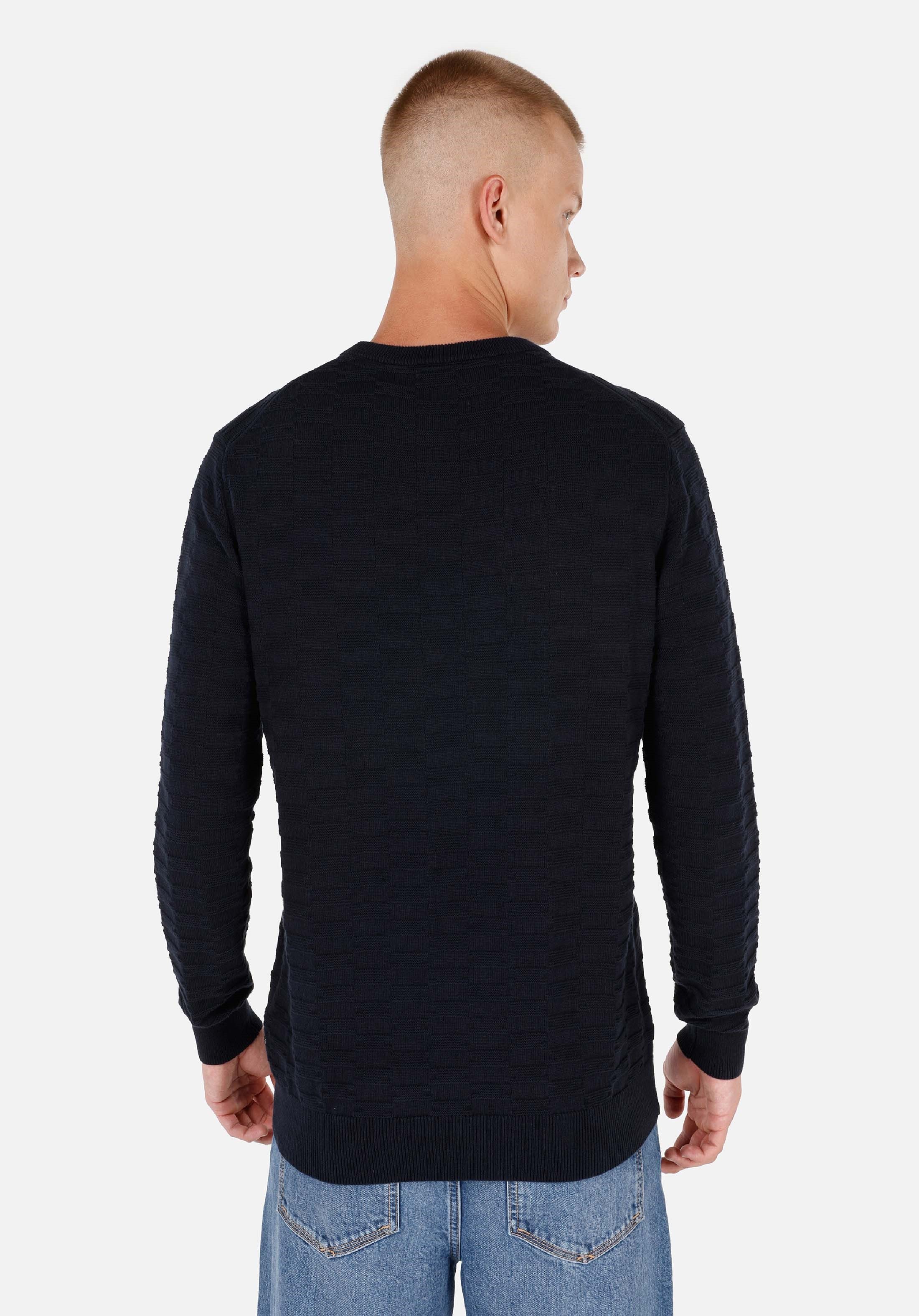 Colins Streifenpullover Colins Regular Fit Rundhalspullover für Herren