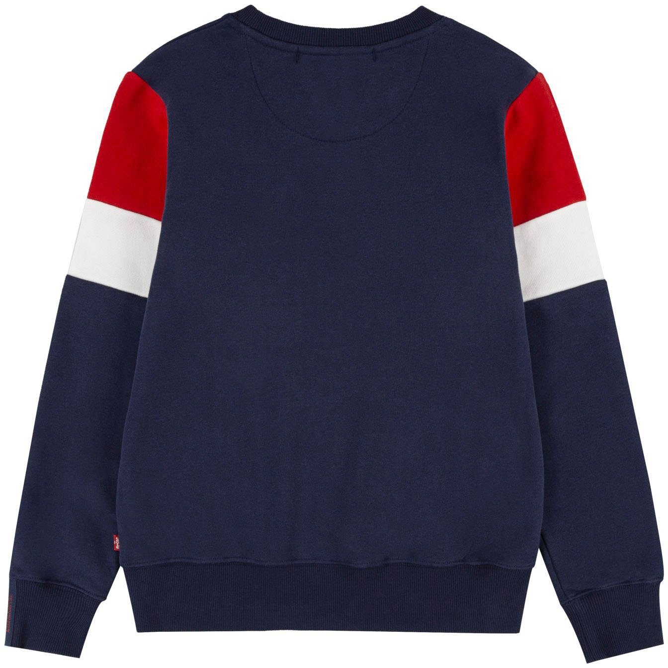 Levi's® Kids Sweatshirt COLORBLOCKED CREW BOYS for