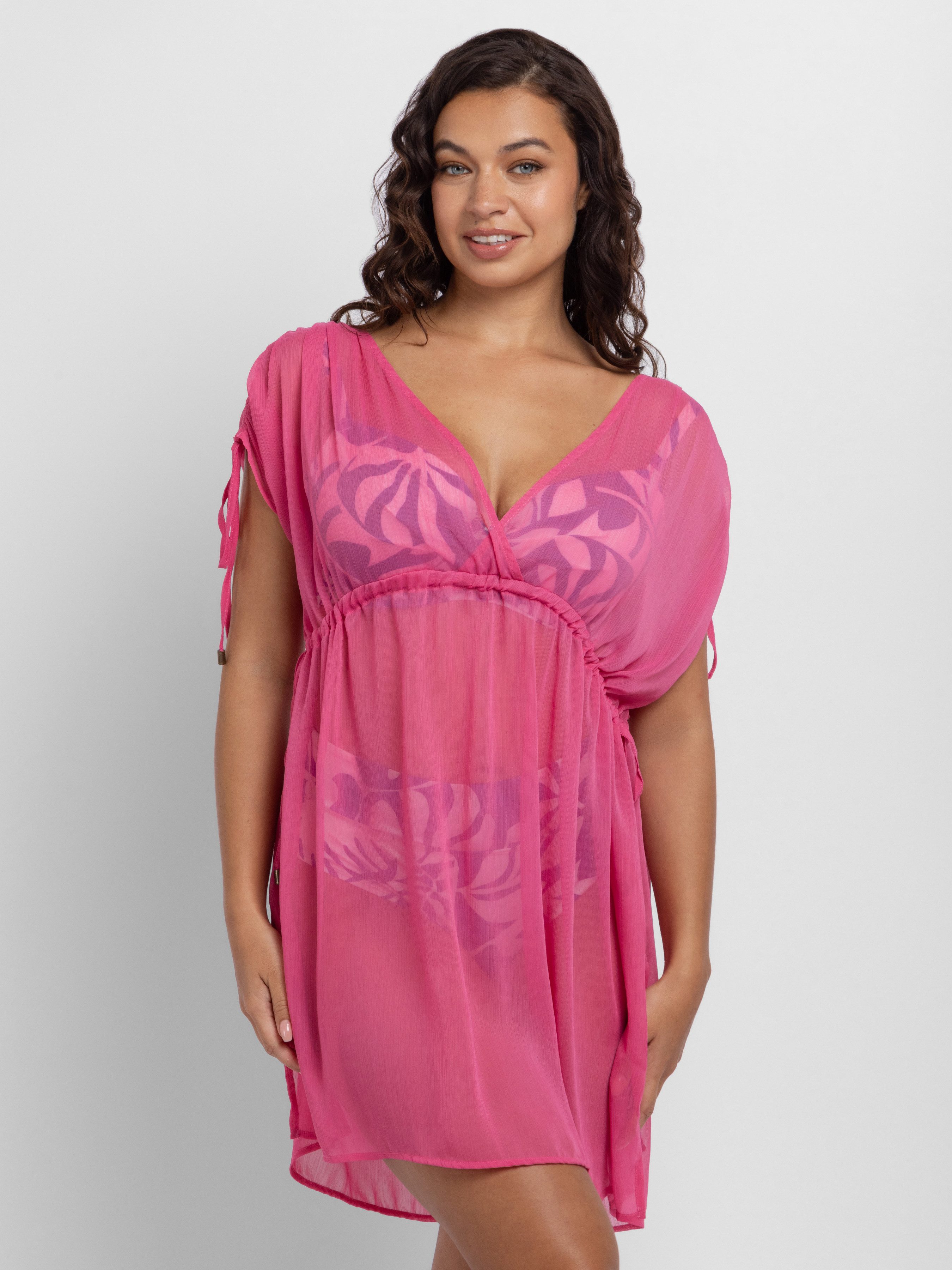 Dorina Kaftan Sabrina tiefer V-Ausschnitt