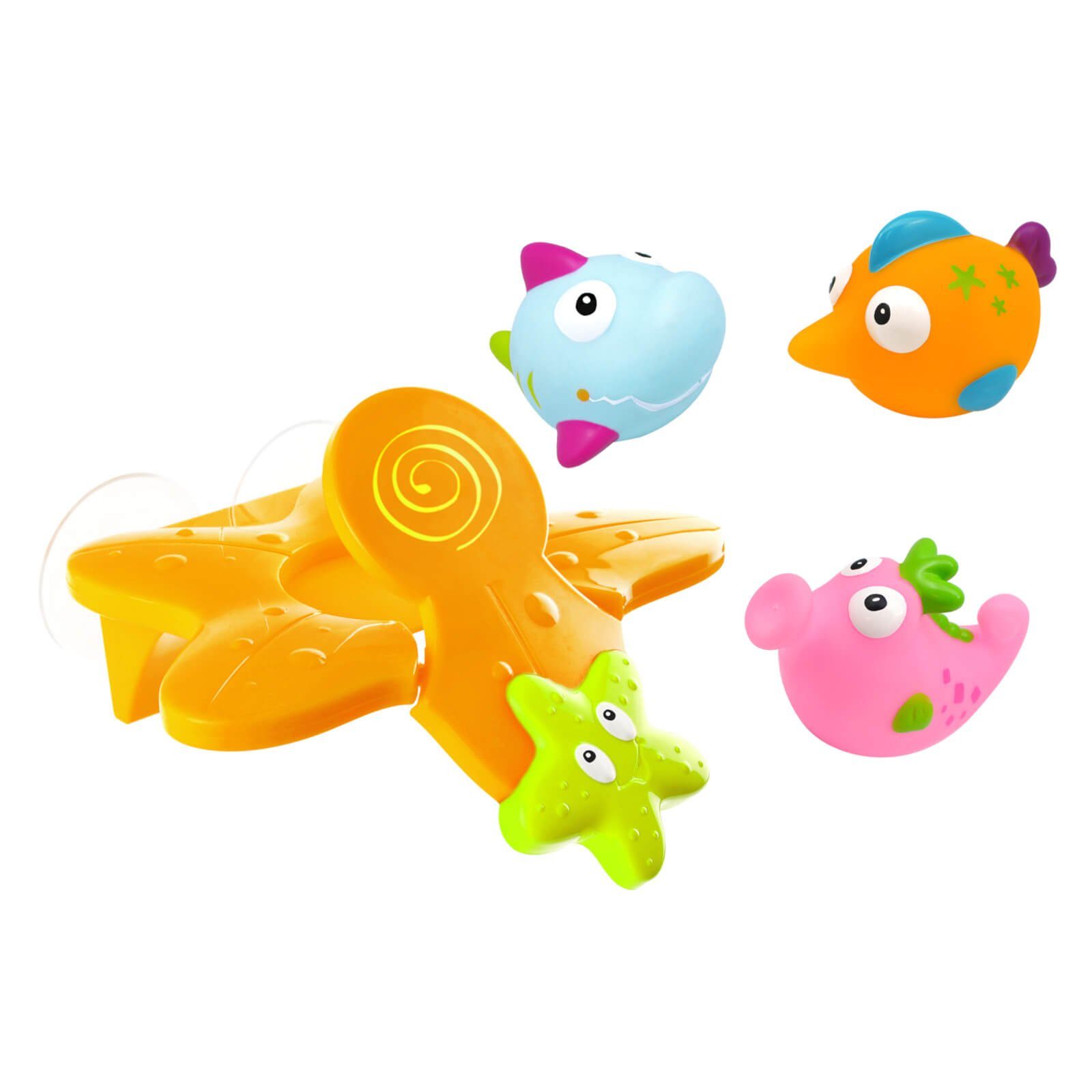 Knorrtoys® Badespielzeug Baby Badespielzeug Katapult für Fische Badespaß ab 18M+