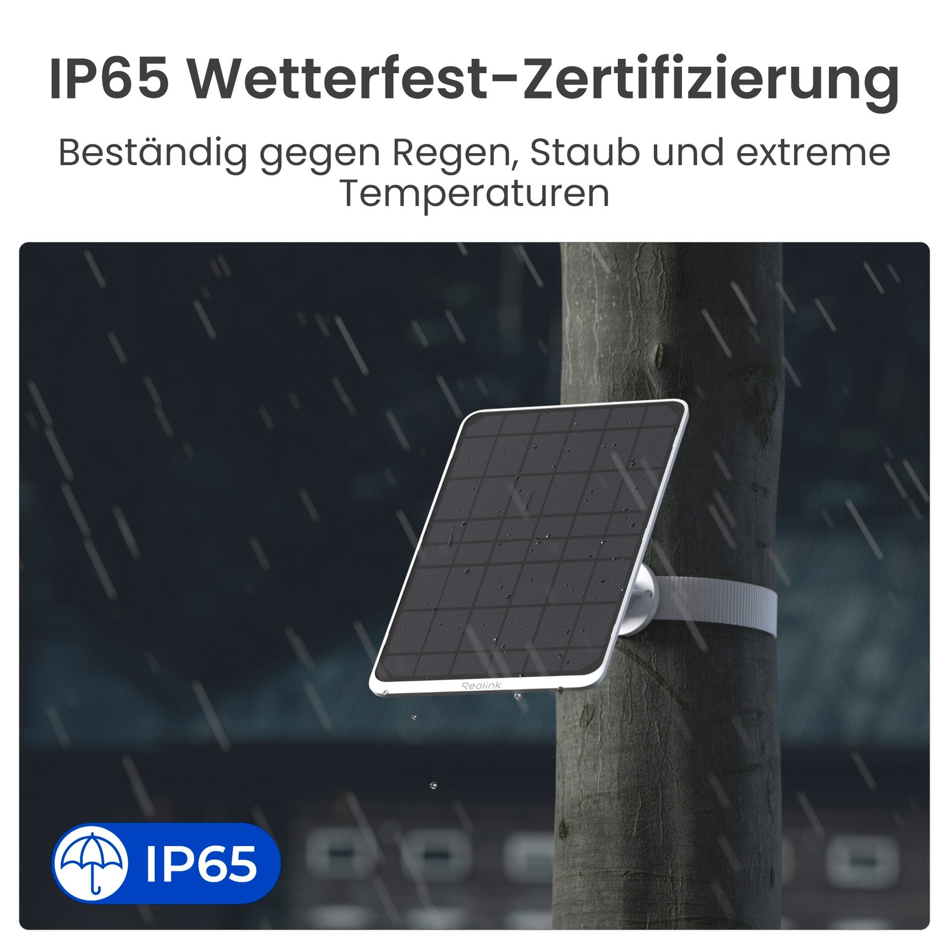 Reolink Reolink Solar Panel 3 Solar Panel, Leistungsabgabe 12 W