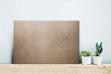 OneMillionCanvasses® Leinwandbild Struktur des Kupfers, (1 St), Wandbild Leinwandbilder, Aufhängefertig, Wanddeko, 30x20 cm