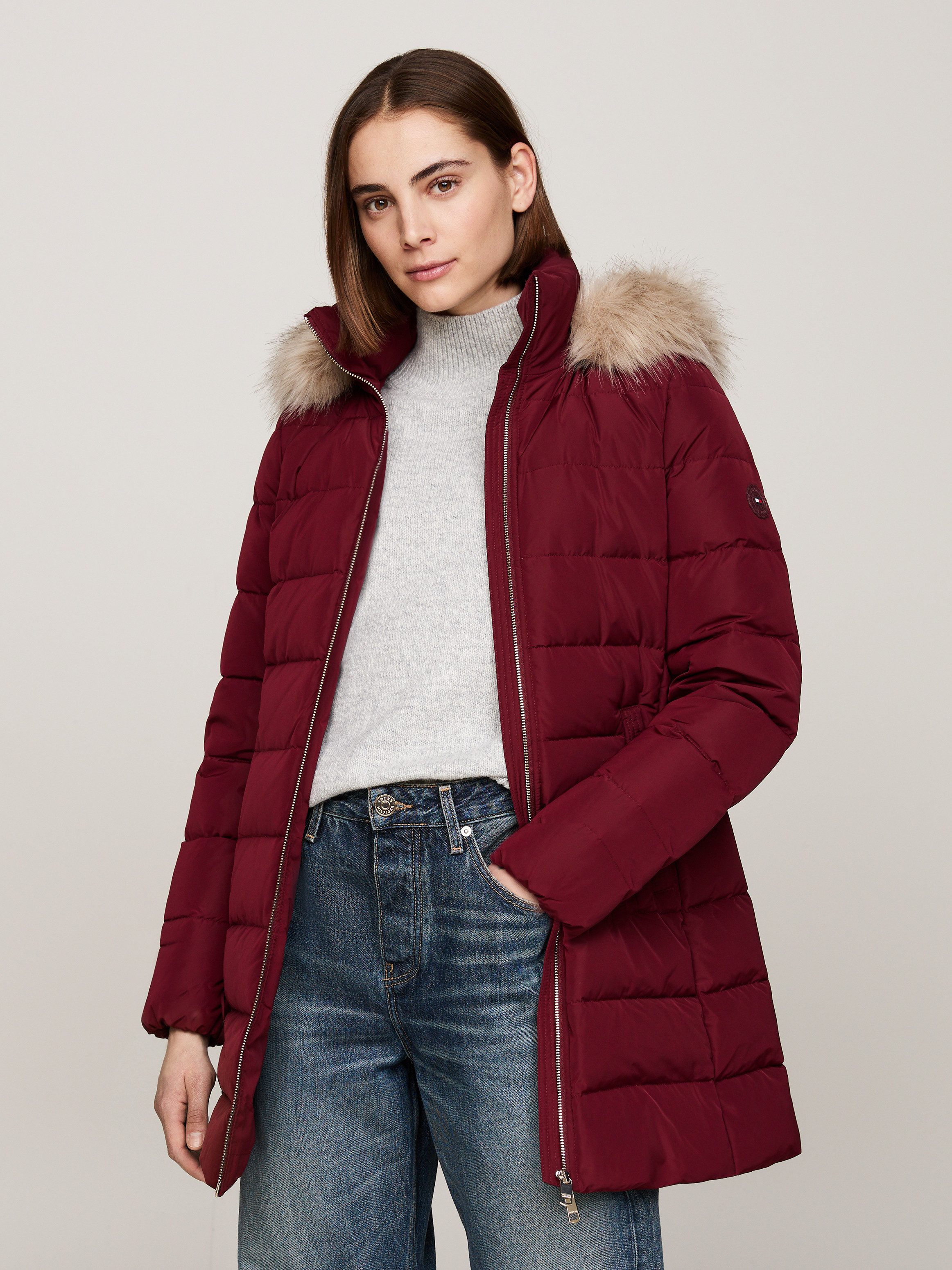 Tommy Hilfiger Steppmantel HERITAGE DOWN TYRA günstig online kaufen
