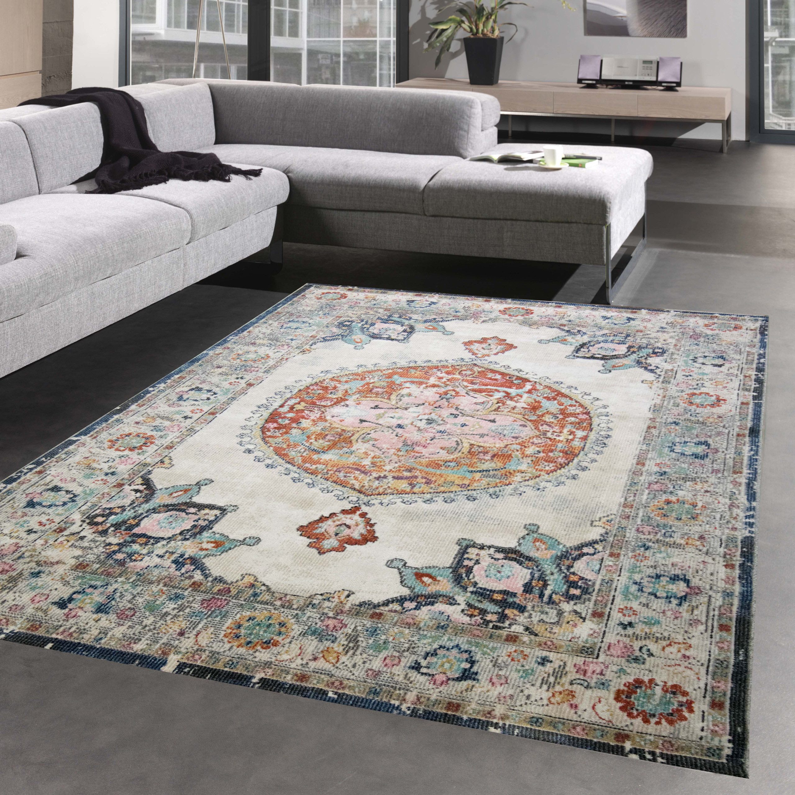Carpetia Outdoorteppich In- und Outdoor, rechteckig, Höhe: 5 mm, mit orient günstig online kaufen