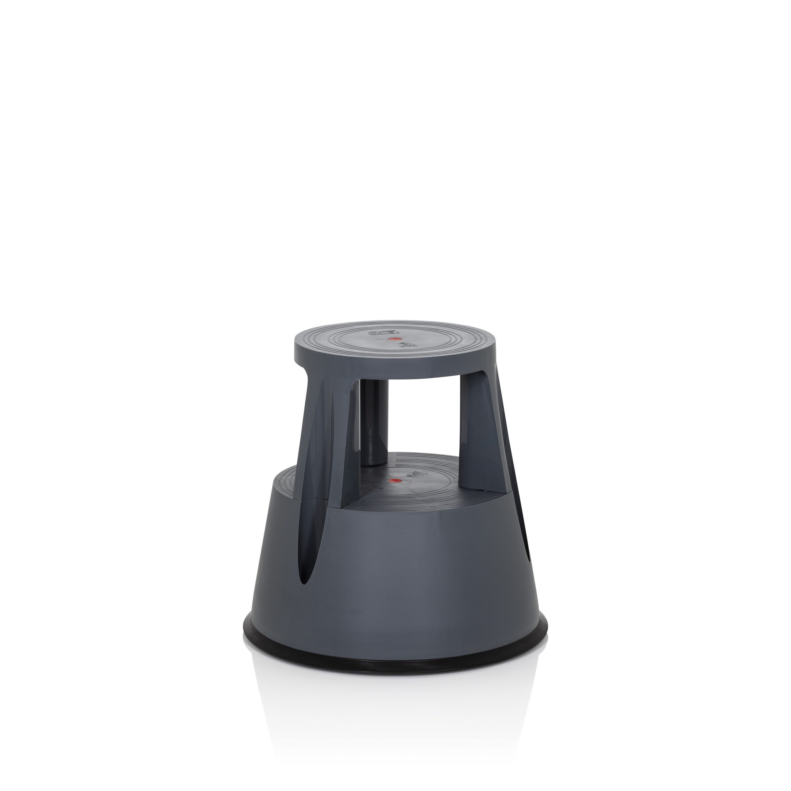 hjh OFFICE Tritthocker Tritthocker TIO-M I Kunststoff, Прокатний табурет