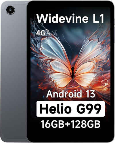 ALLDOCUBE Hochleistungs Tablet (8.4", 128 GB, Android 13, 2,4G+5G, mit FHD-Display,Widevine L1-Zertifizierung, 4G LTE, Dualband-Wifi)