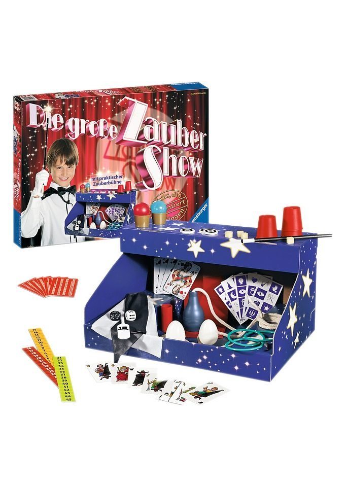 Ravensburger Zauberkasten Die große Zaubershow, Made in Europe