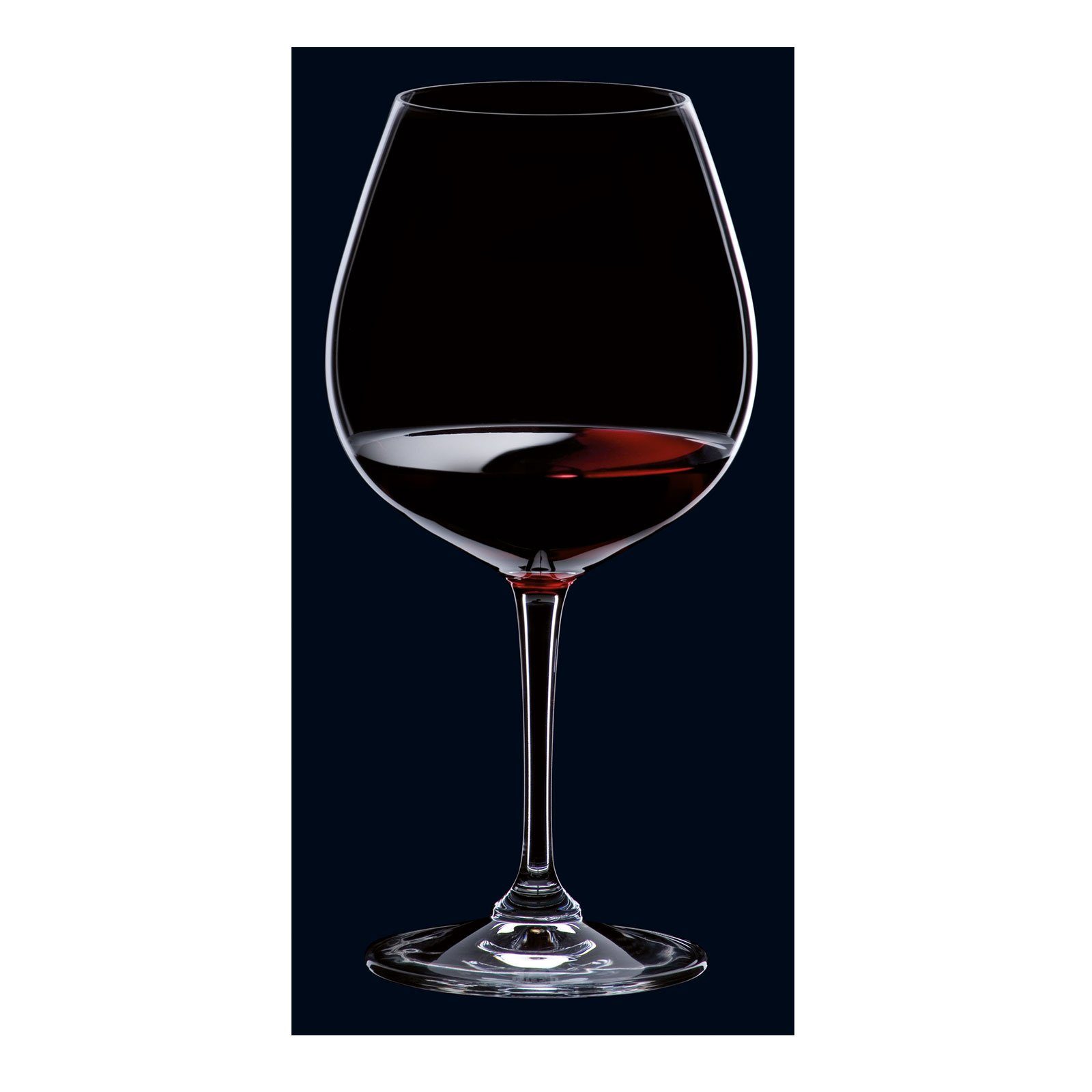 RIEDEL THE WINE GLASS COMPANY Glas Vivant Pinot Noir Weinglas 4tlg., 4-tlg., Kristallglas