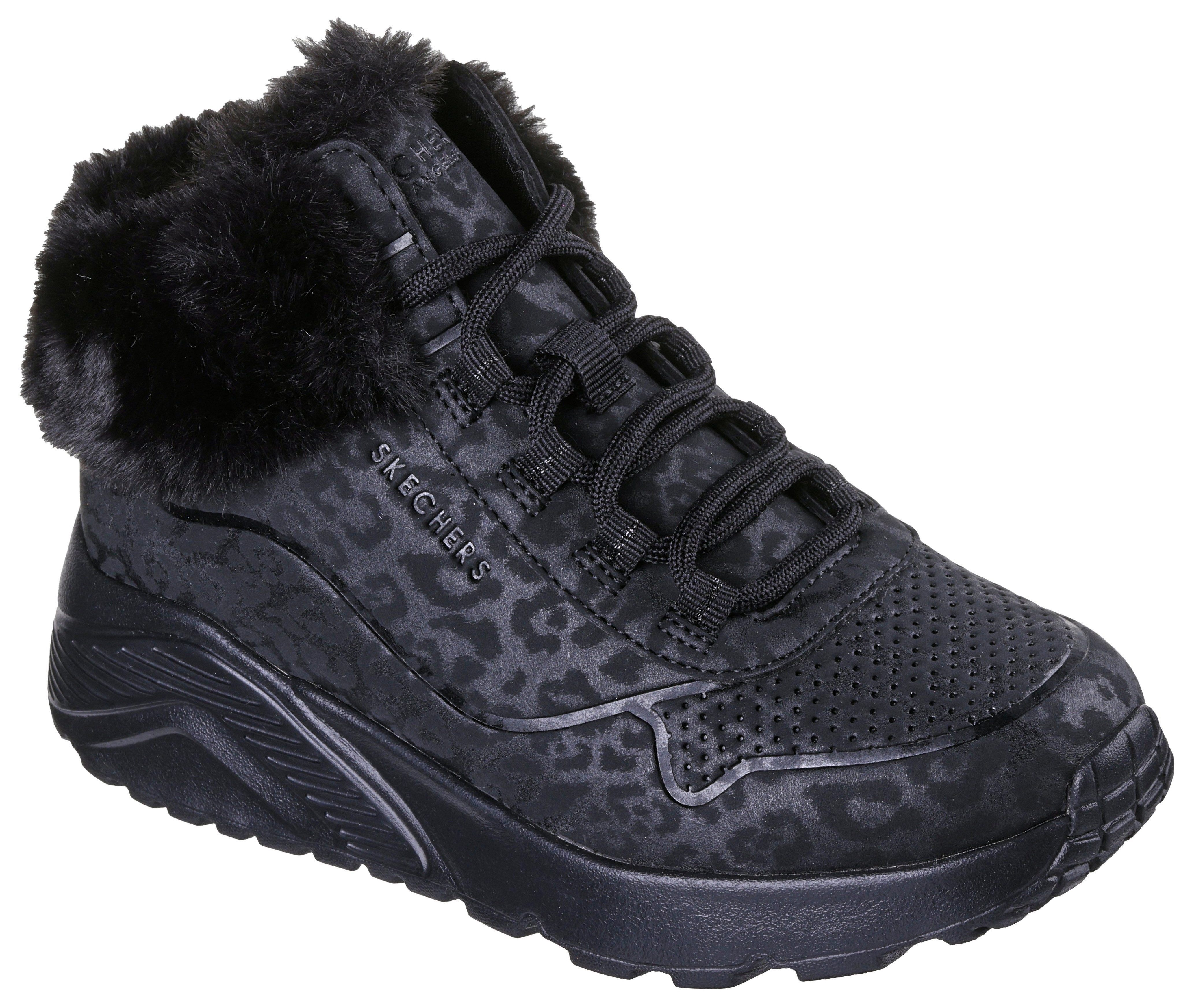 Skechers UNO LITE Winterboots Schnürboots mit Reißverschluss, Größenschablone zum Download – Bild 4 von 5