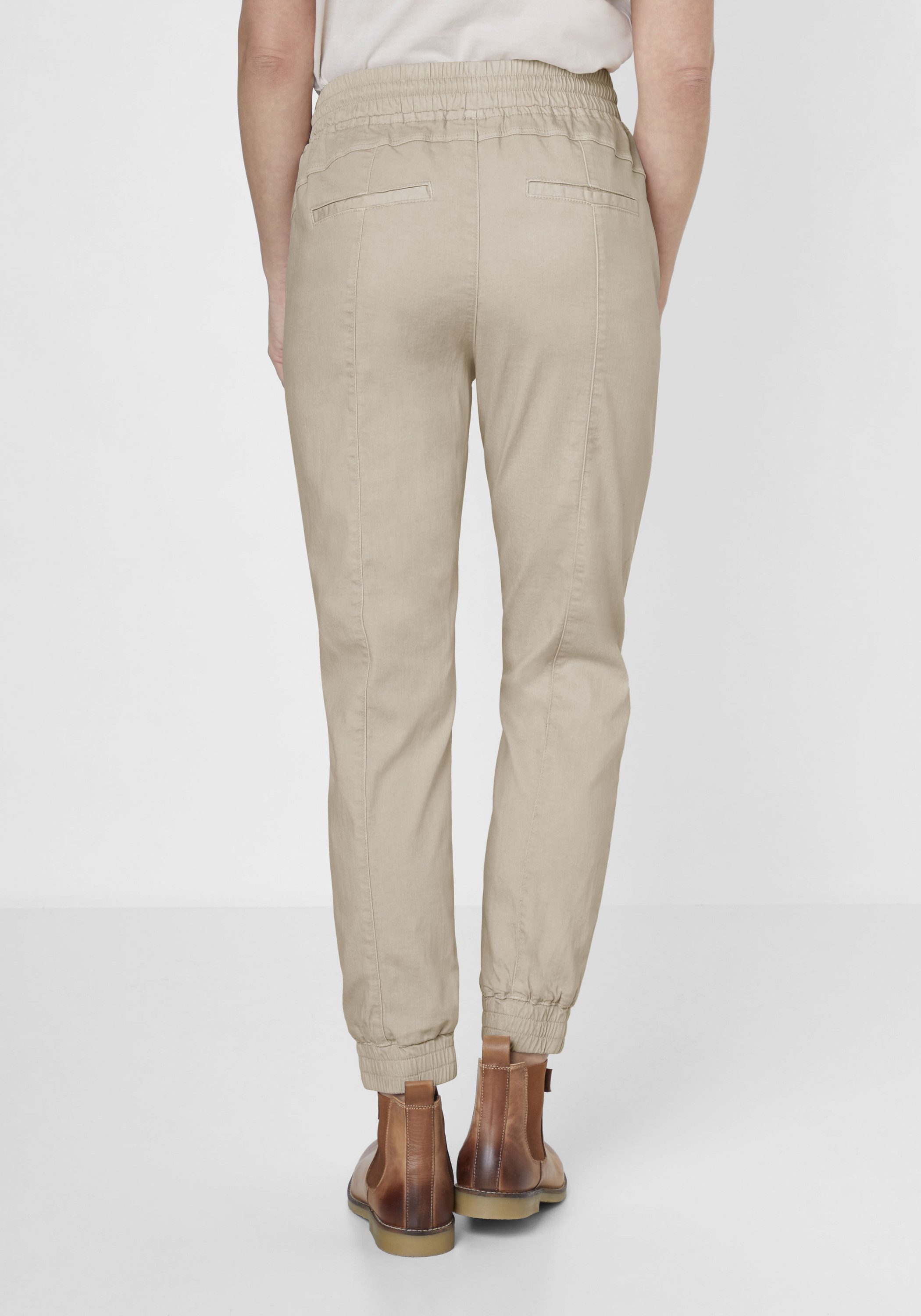 Paddock's Stoffhose DRAW STRING Relaxed Fit Hose mit Kordelzug