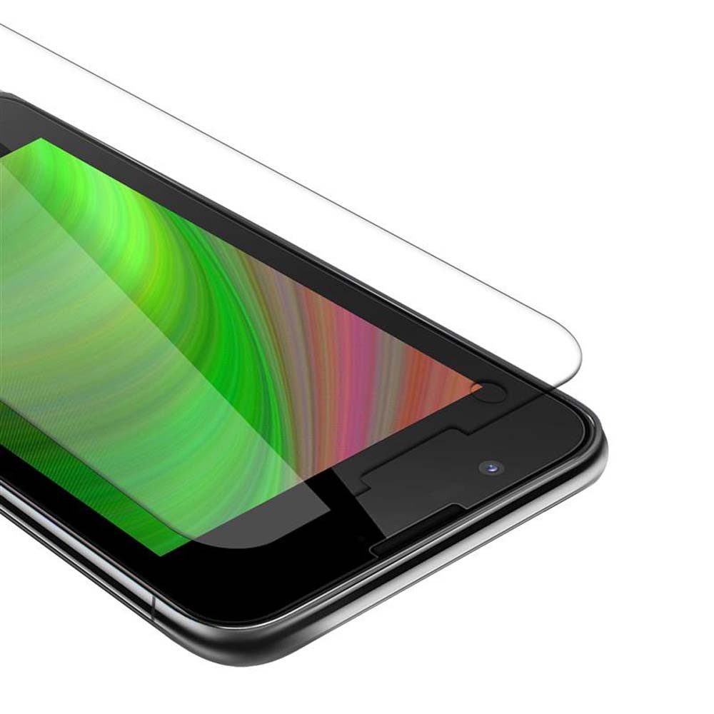 Cadorabo Schutzfolie für WIKO SUNNY 2 Schutzfolie, (1-St), Schutzfolie Panzer Folie (Tempered) Display Schutzglas 3D Touch