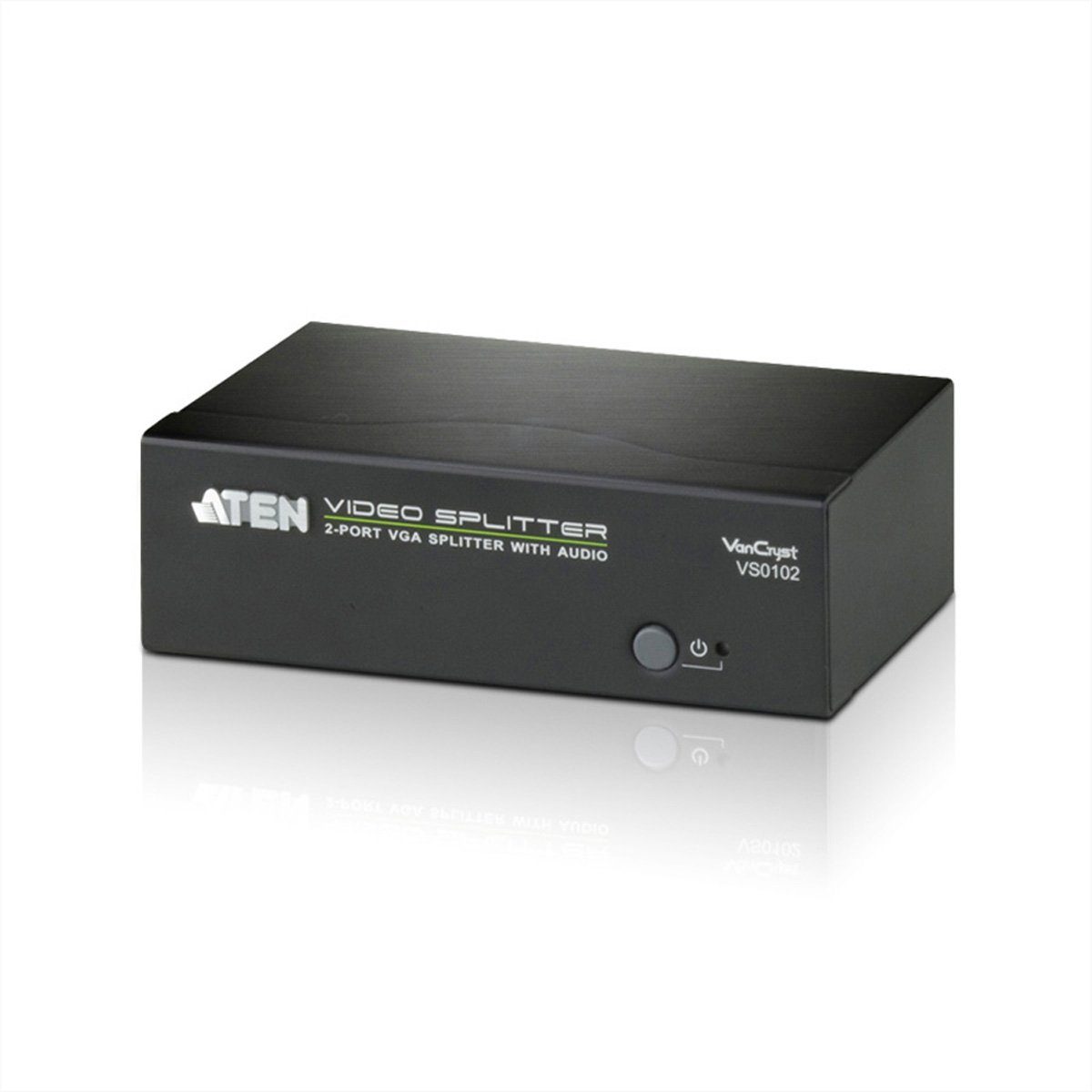 VS0102 VGA Video-Splitter, 450MHz, Audio, RS232, 2fach Audio- & Video-Adapter