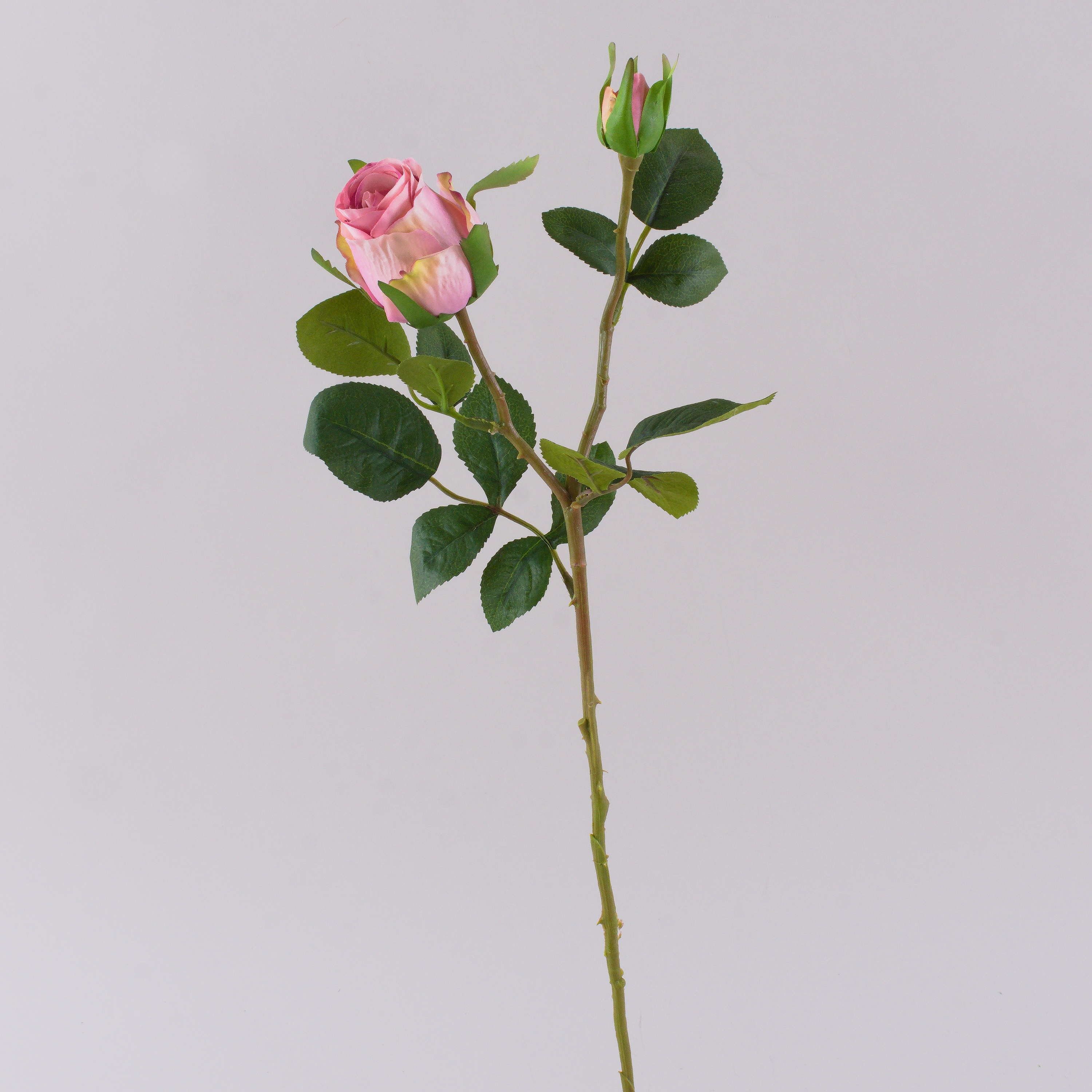 Kunstblume Rose Renesmee, rosa, 45cm, Ø6cm Rose, artplants, Höhe 45.0 cm