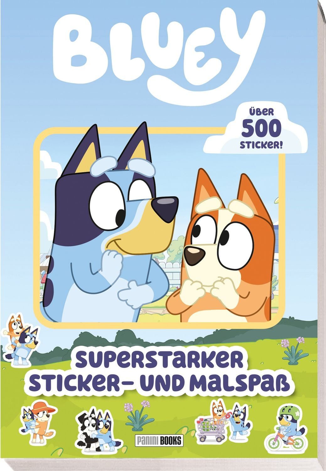 Bluey: Superstarker Sticker- und Malspaß / Panini