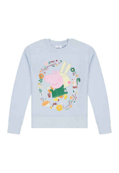 ONOMATO! Sweatshirt Peppa Wutz Pig Kinder Pullover Sweat-Shirt Sweater