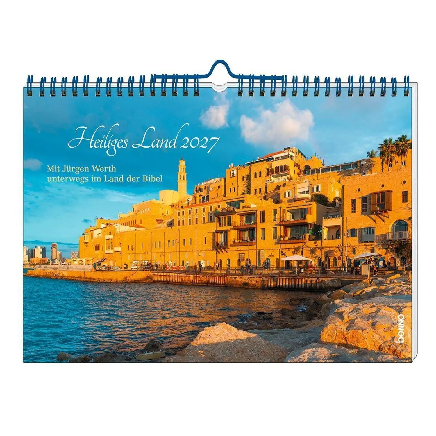 St. Benno Verlag Wandkalender Heiliges Land 2027