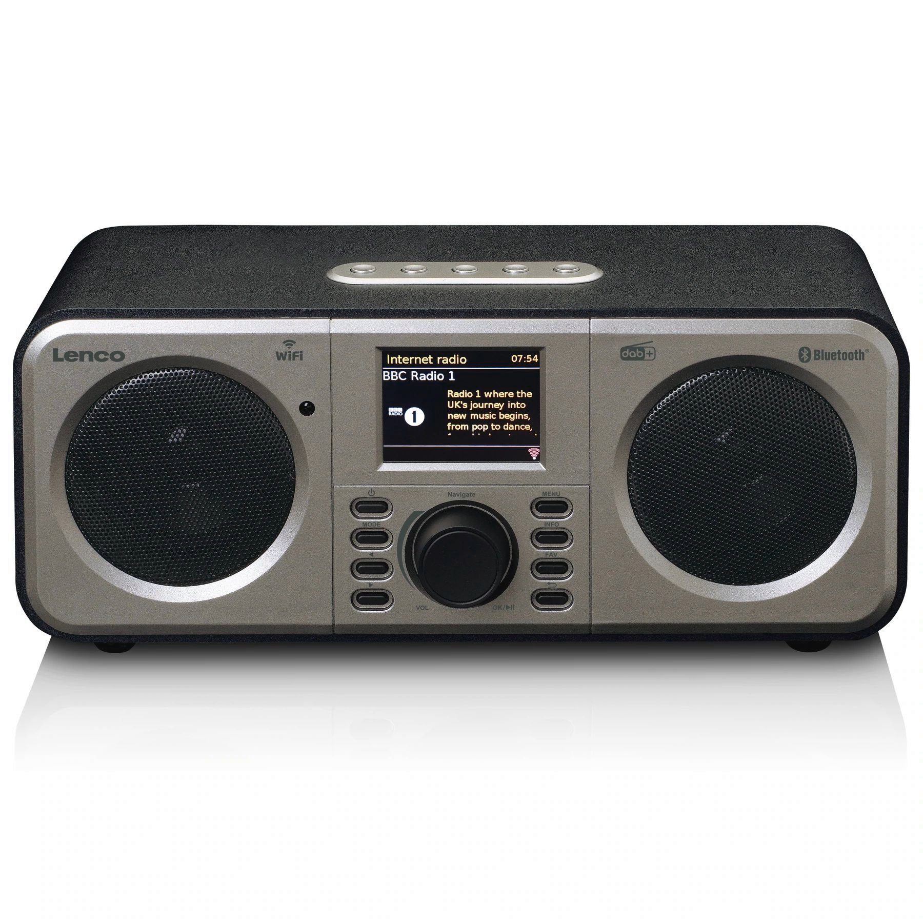 Lenco DIR-141 schwarz Internet-Radio