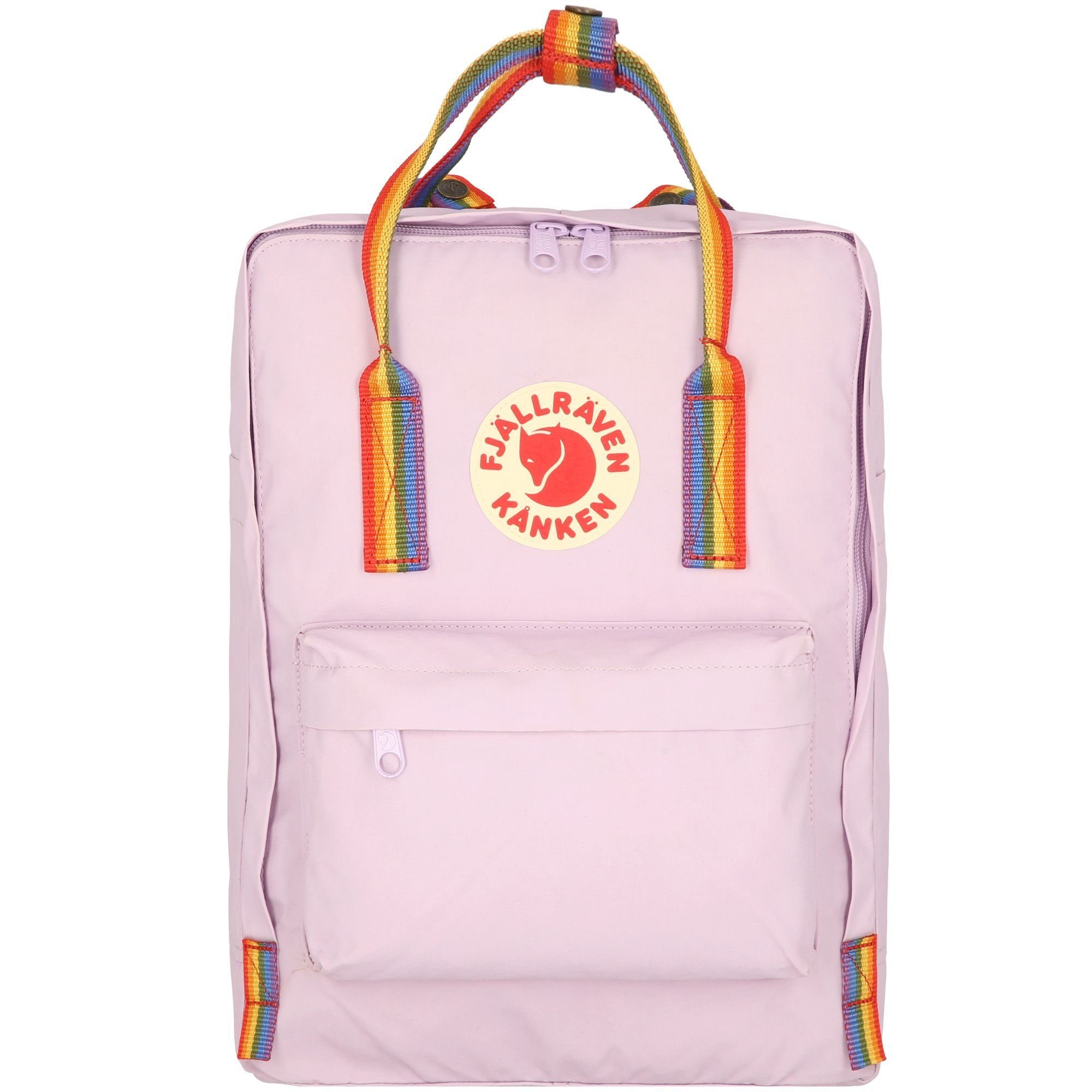 Fjällräven Rucksack Kanken, Polyester pastel lavender-rainbow